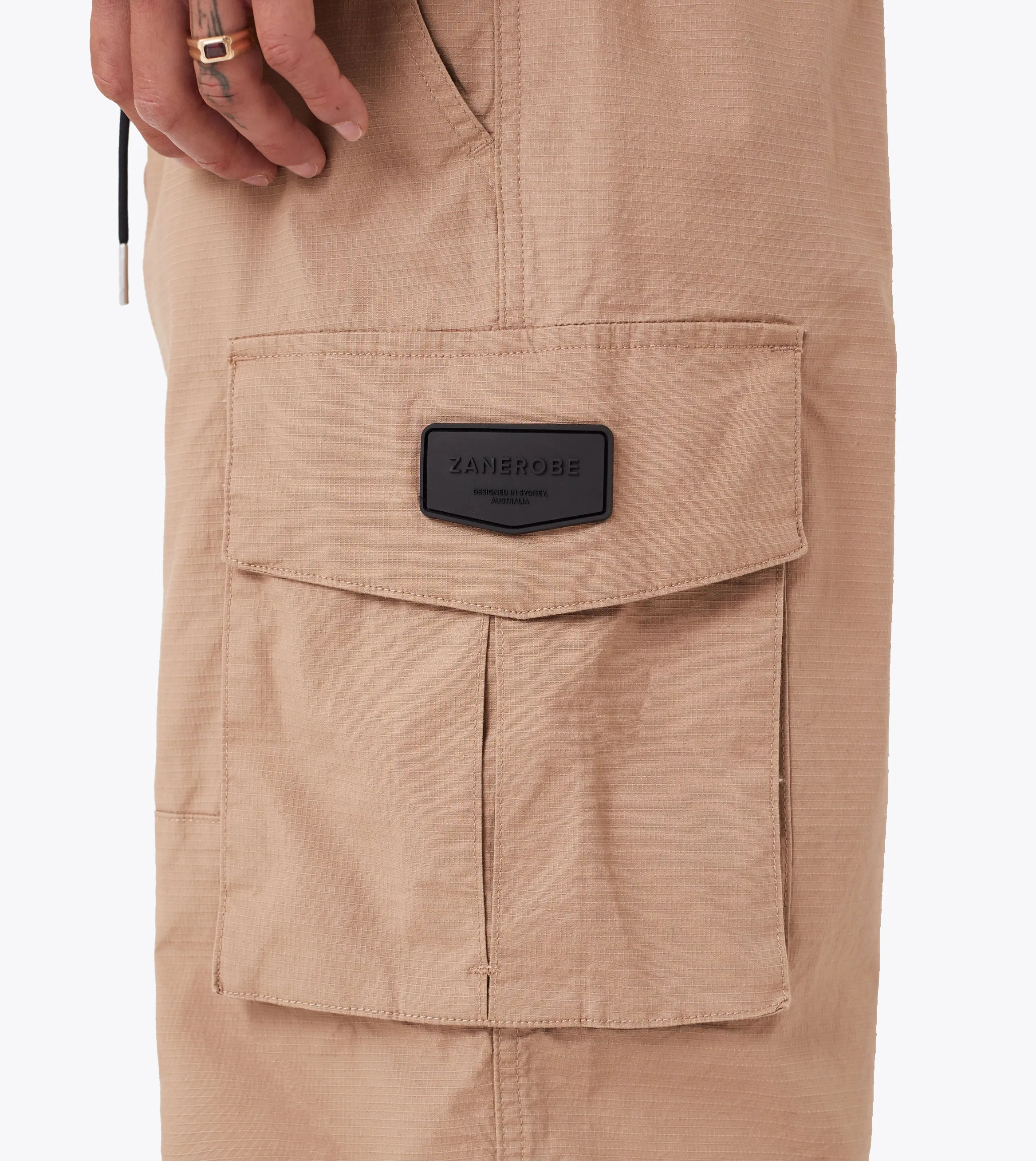 Parachute Pant Dk Tan Low Bulk