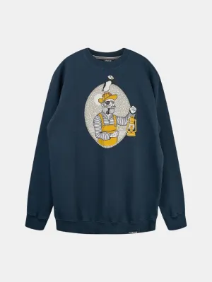 Light The Way Sweatshirt Blueberry product camping suitability product smooth sleekness