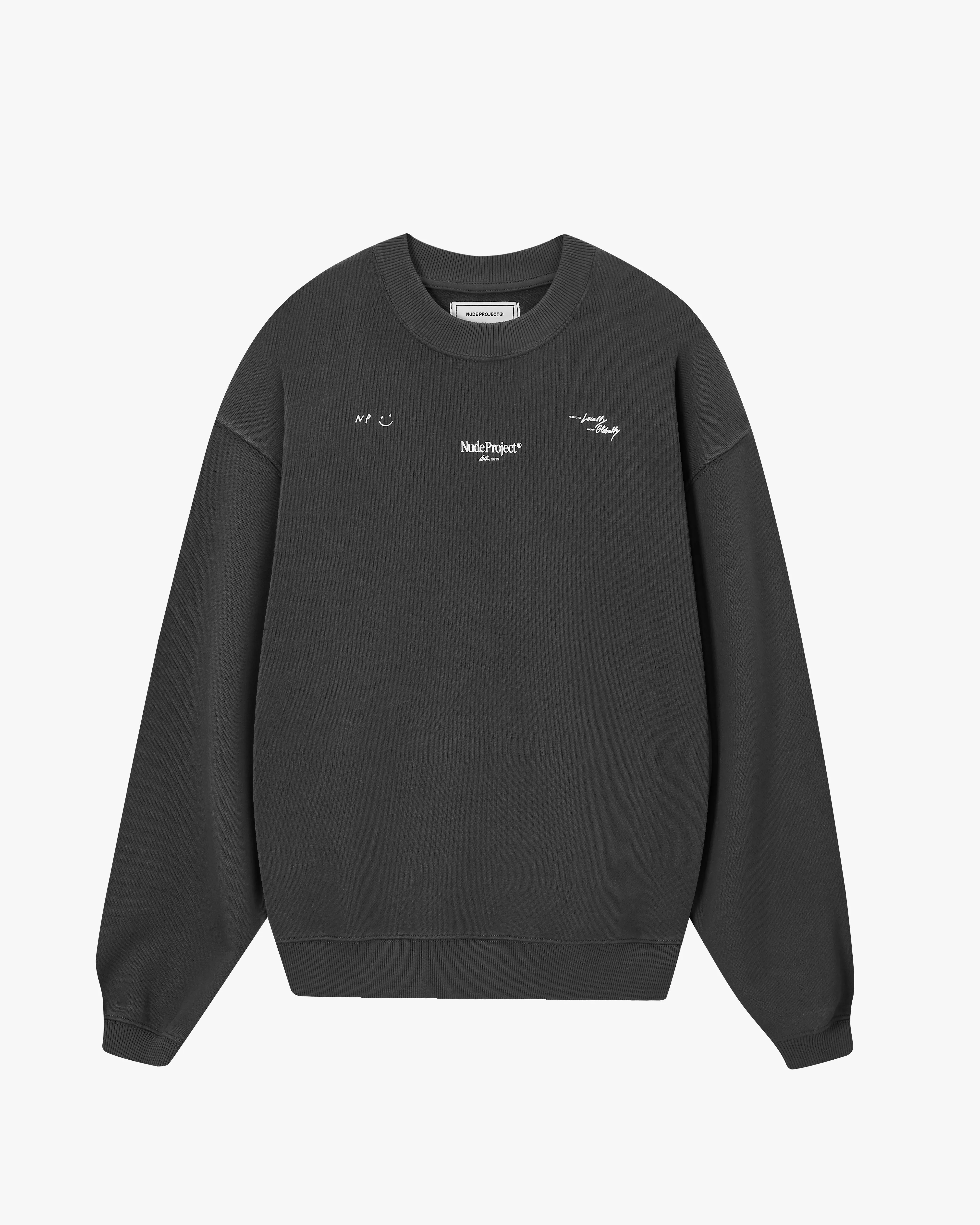men Global Soon Sweatshirt Ash