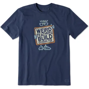 Men's Weird Teachers Short Sleeve Tee adults' Gym workout