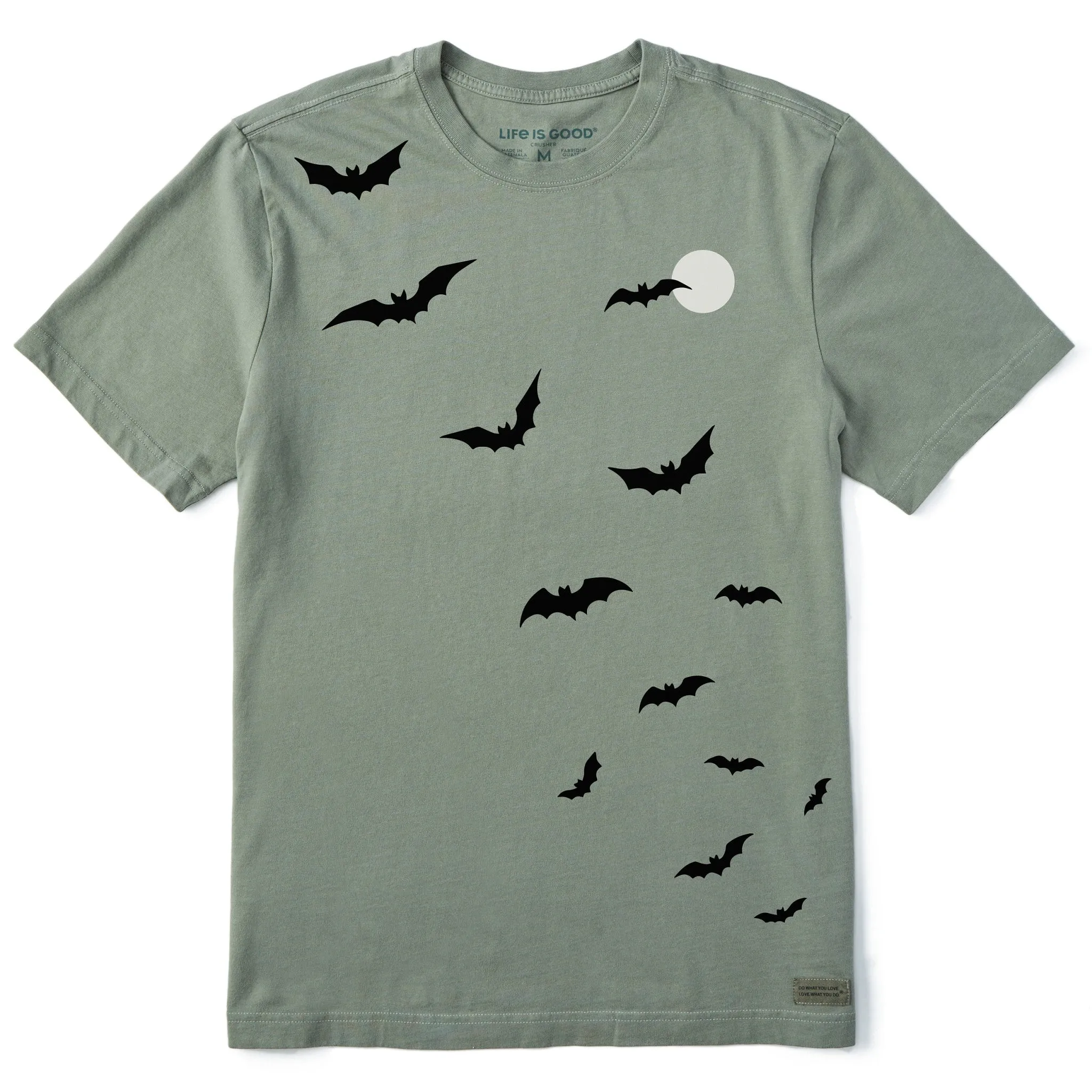 Men's Scattered Bats Short Sleeve Tee Easygoing Design