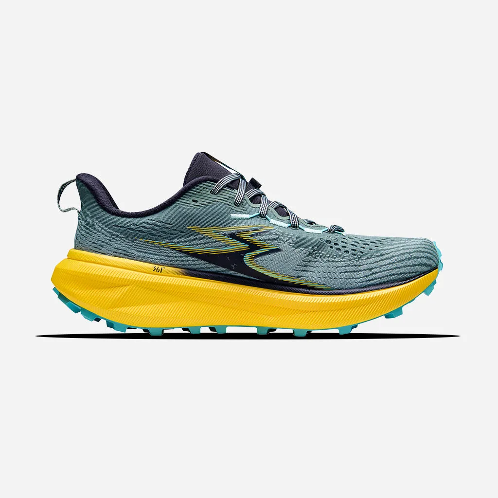 361-LYNX: Iceberg/ Green Honey QuickDrying Asphalt running