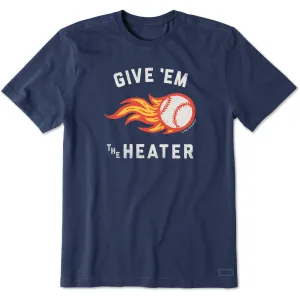 UltraLightweight Classic Crew Neck Men's Give Em the Heater Short Sleeve Tee