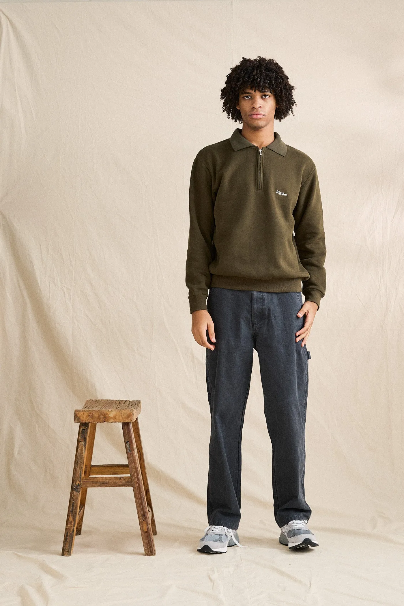 Furnace Quarter Zip Forest No pockets V-Neck