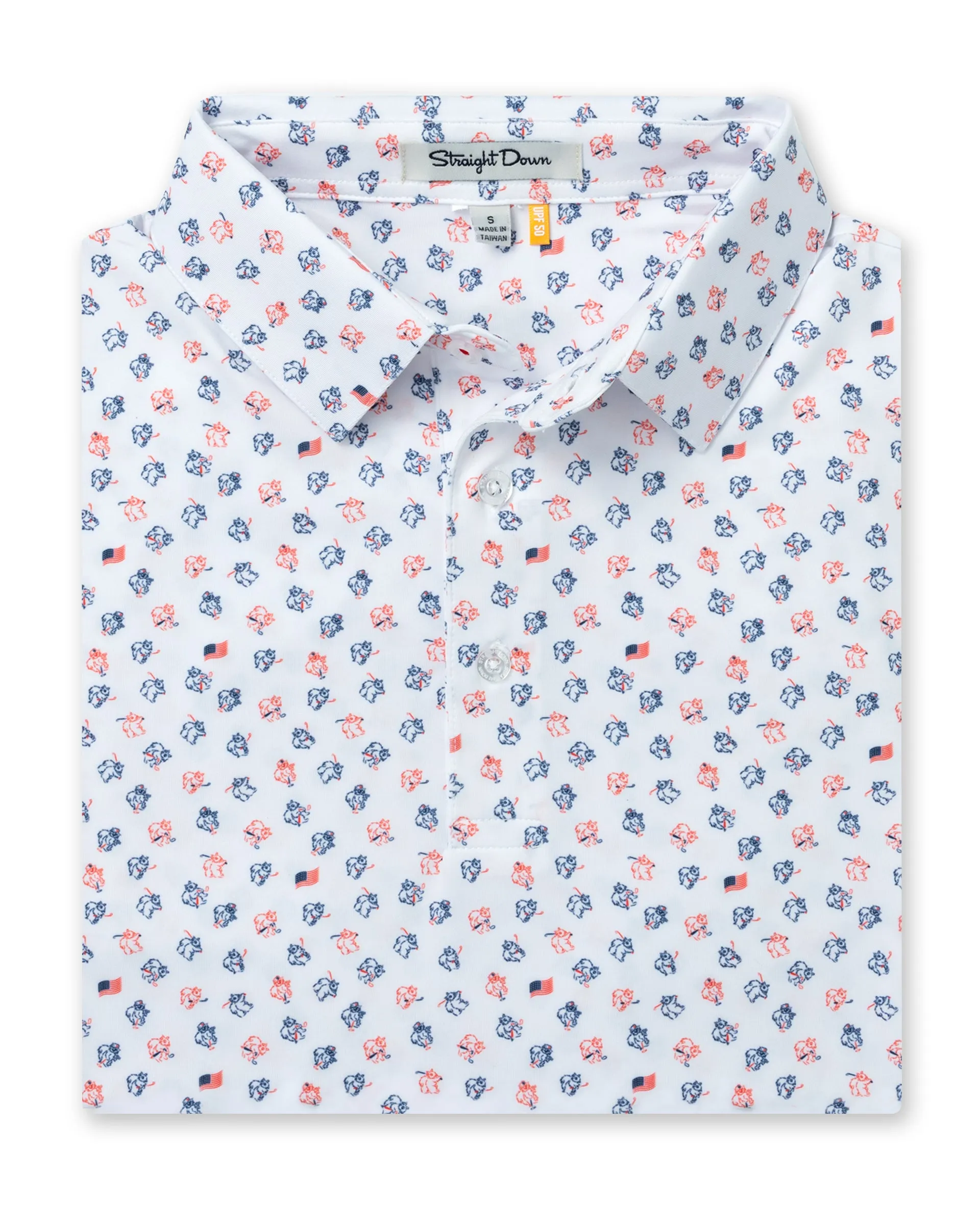 Minimal Design Quick Drying Oakmont Polo - White