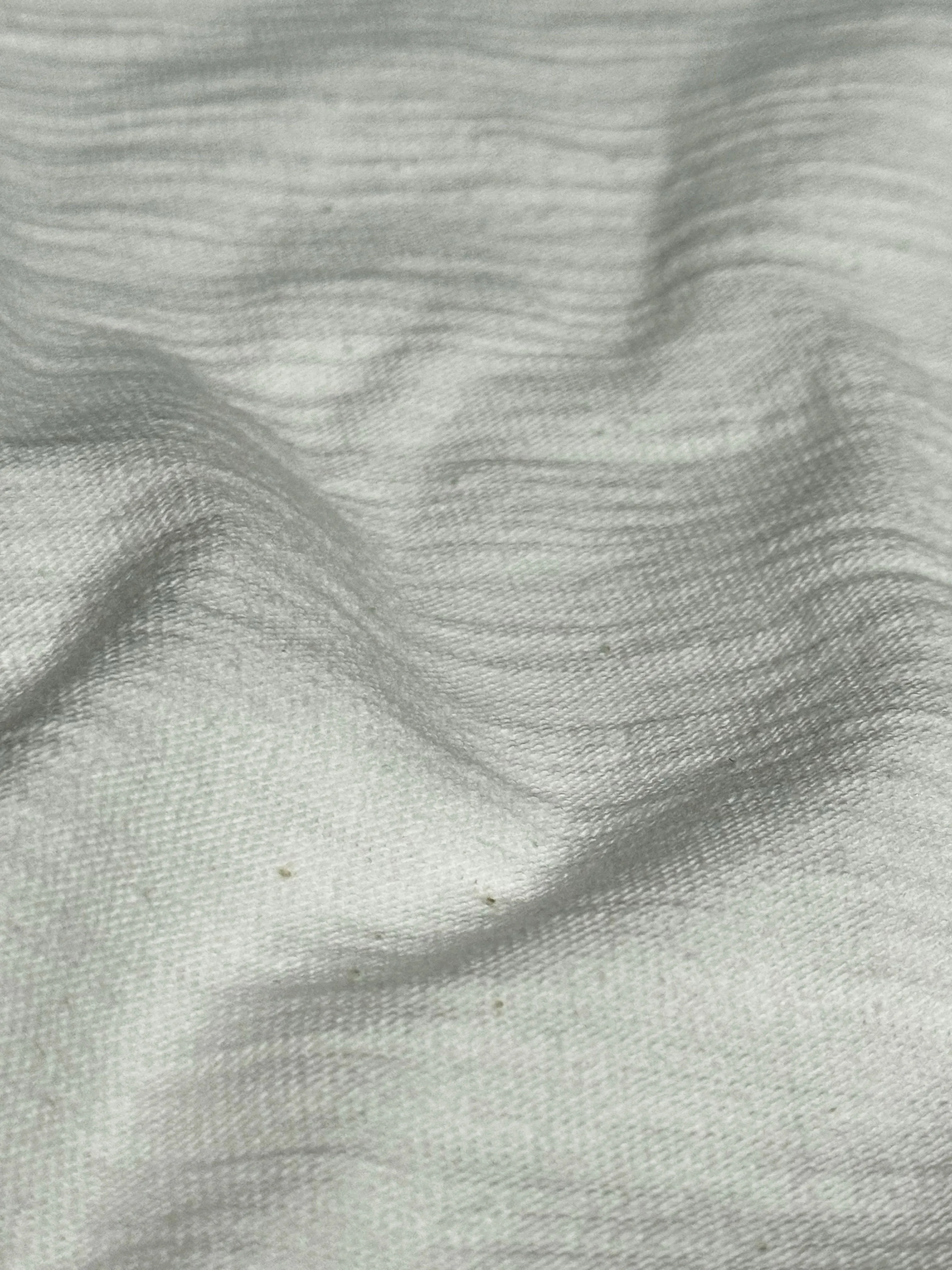 White super slub heavyweight Wakayama knit Tee Noble Grace