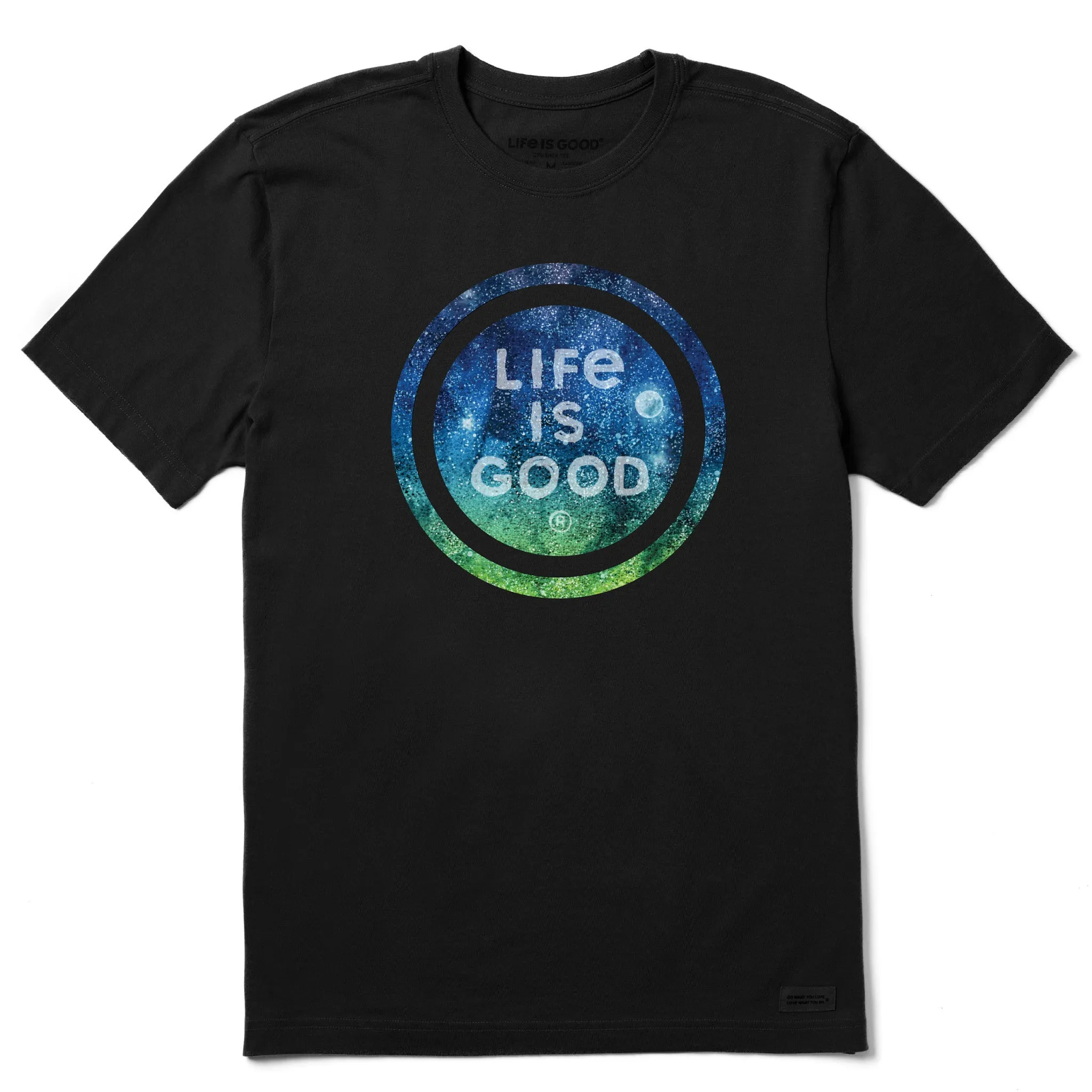 Fashionable Option Men's Galaxy Coin Short Sleeve Tee