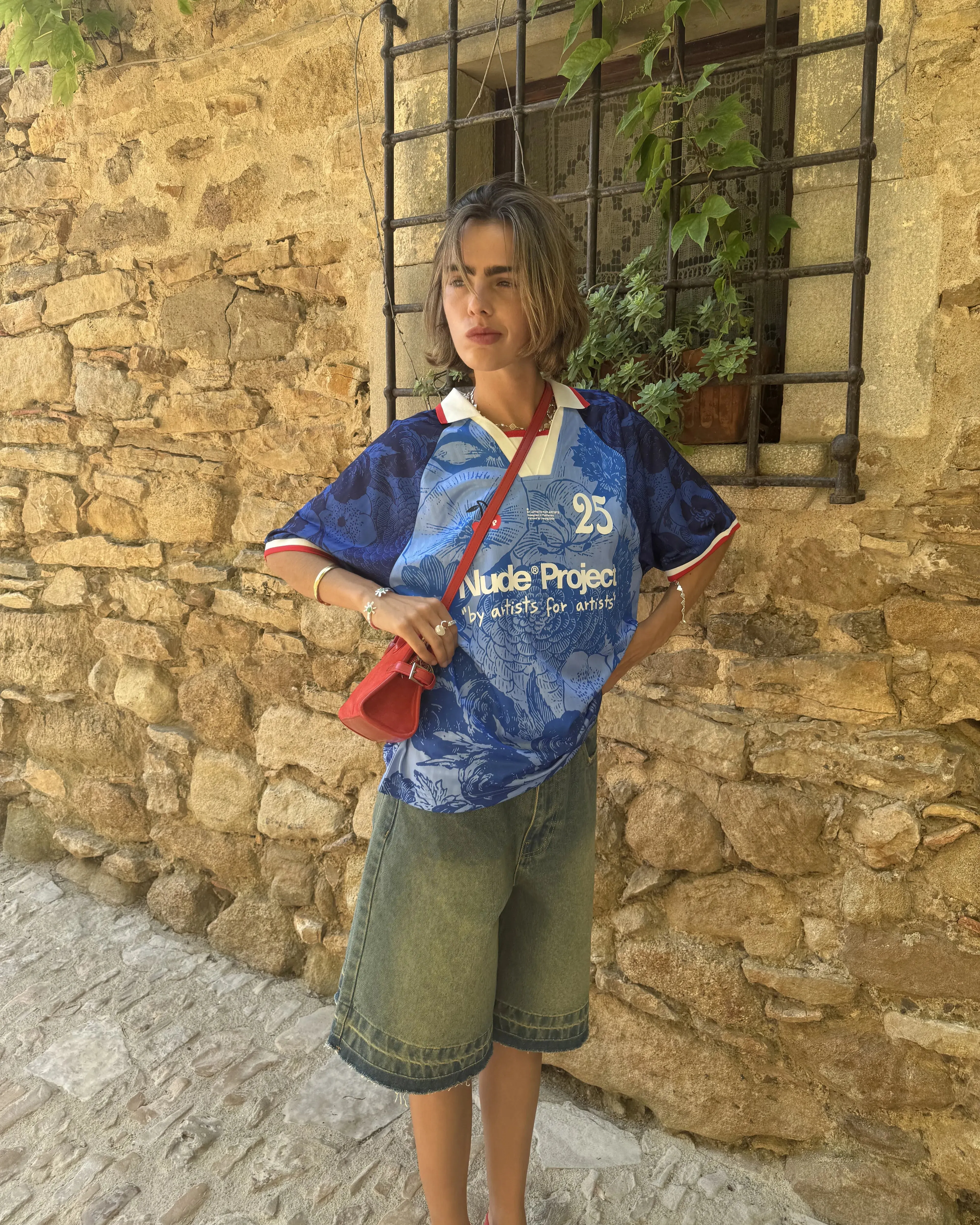 Old Baggy Denim Shorts Indigo Outdoor Adventure Stylish