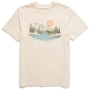 Men's Rural Linework Short Sleeve Crusher Tee Casual Comfort Design