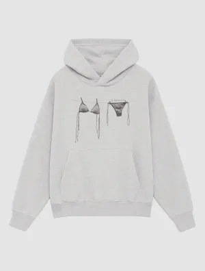 product warranty air dry grey hoodie