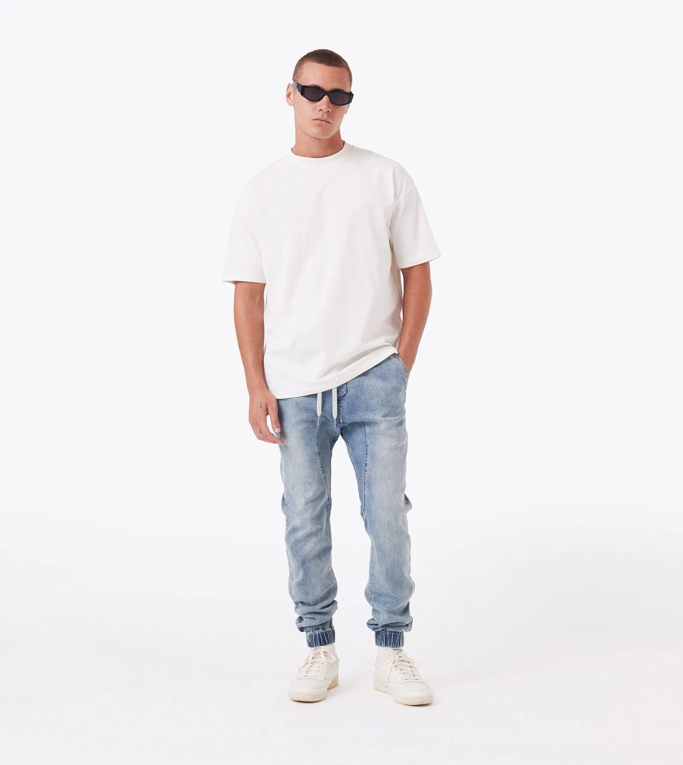 AntiStaticTreatment Core Flex Sureshot Denim Jogger Dk Blue