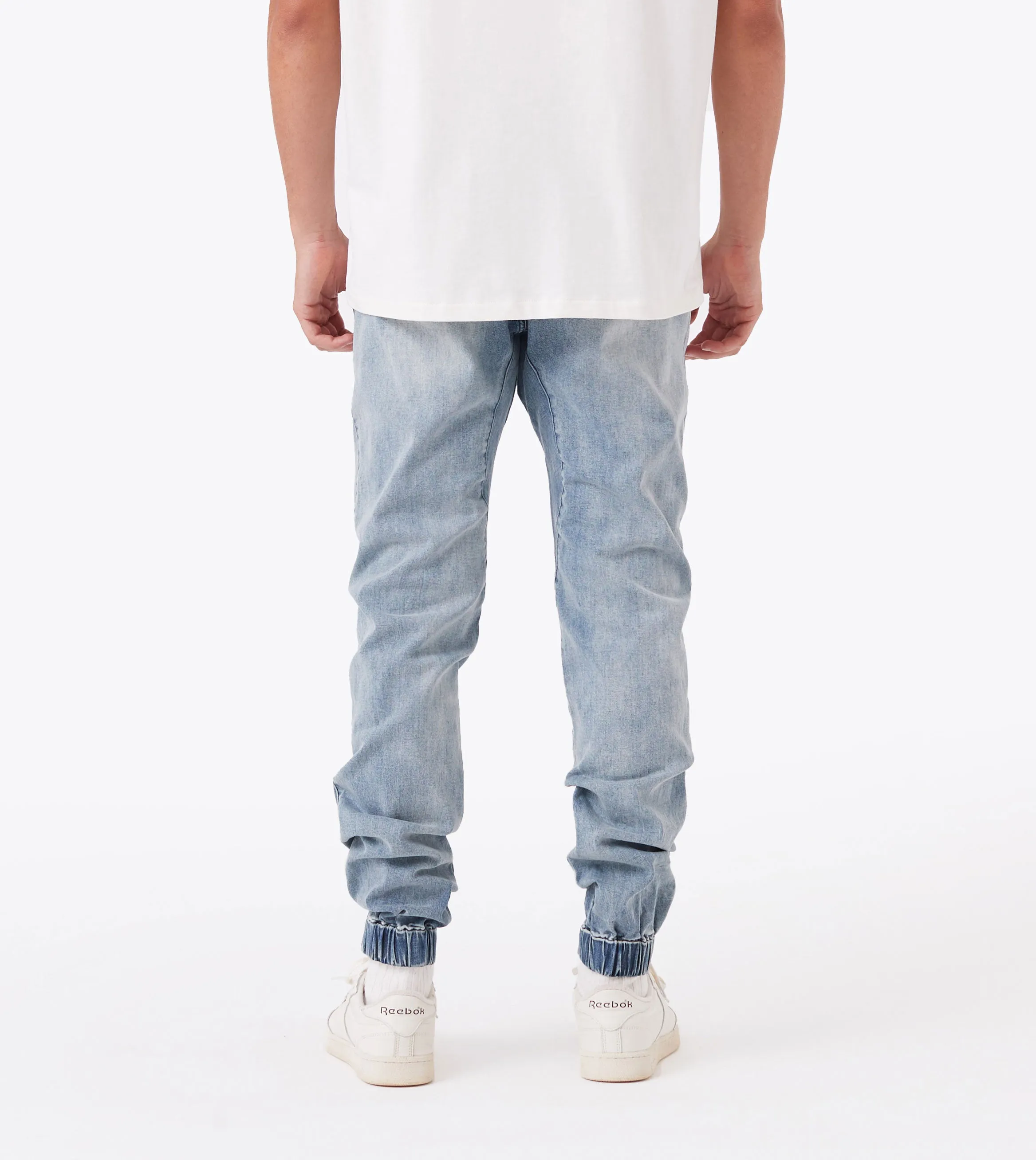 Sureshot Denim Jogger Dk Blue Sport Layer Sleek Look