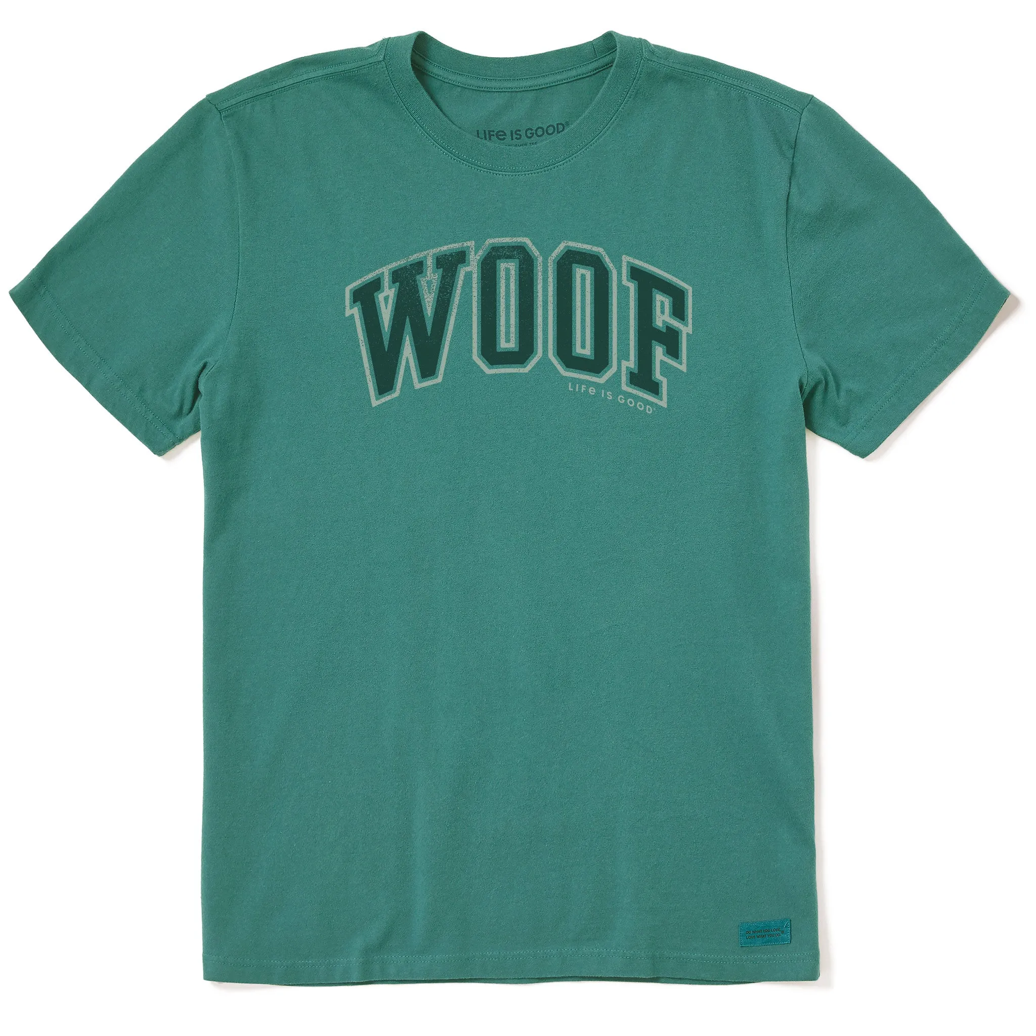 Men's Woof Arch Short Sleeve Crusher Tee Wrinkle Resistant Material