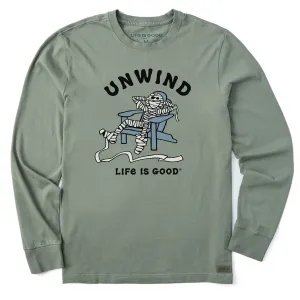 sporty wear Versatile Style Trend Men's Unwind Adirondack Mummy Long Sleeve Crusher Tee