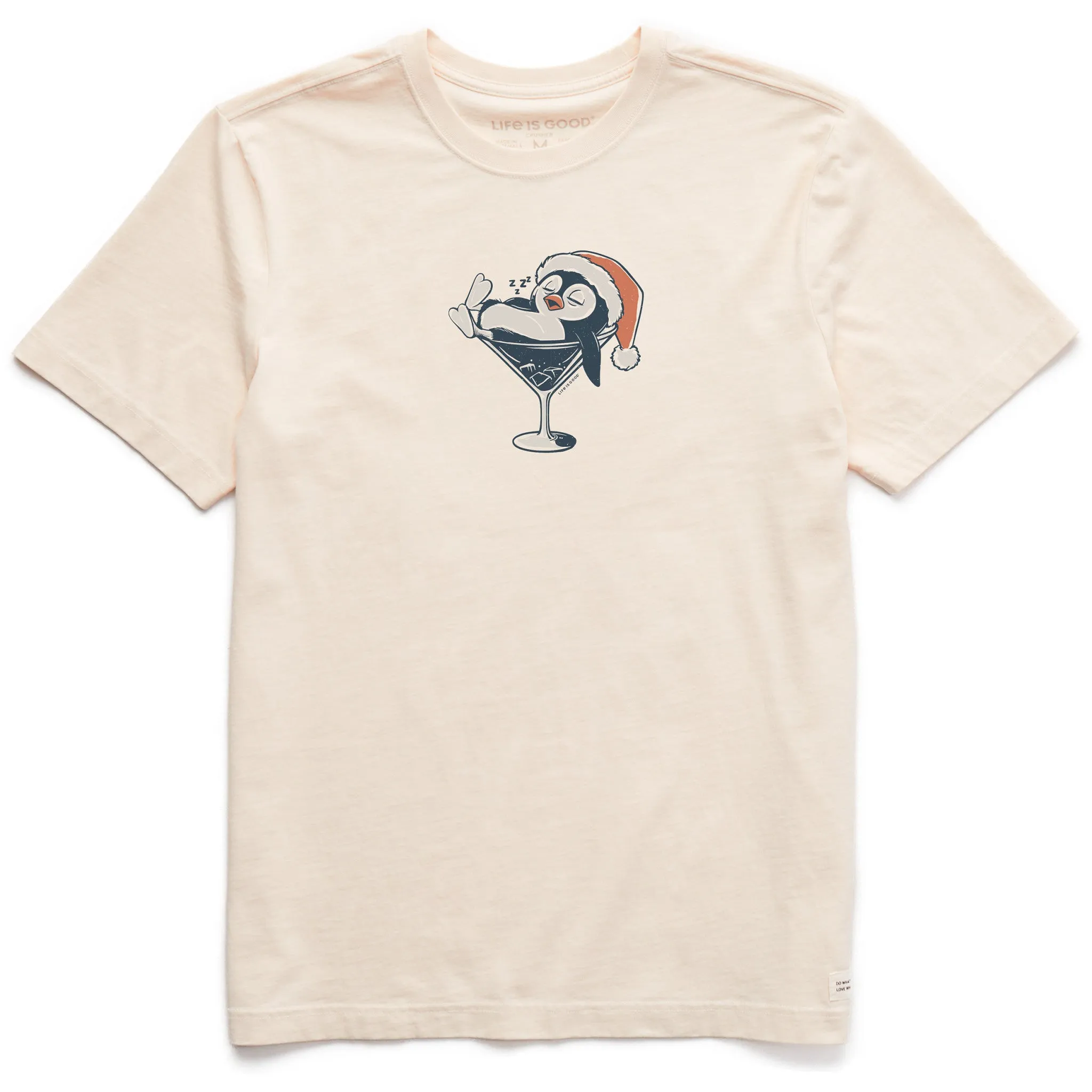 easy to pair Men's Tipsy Penguin Short Sleeve Crusher Tee
