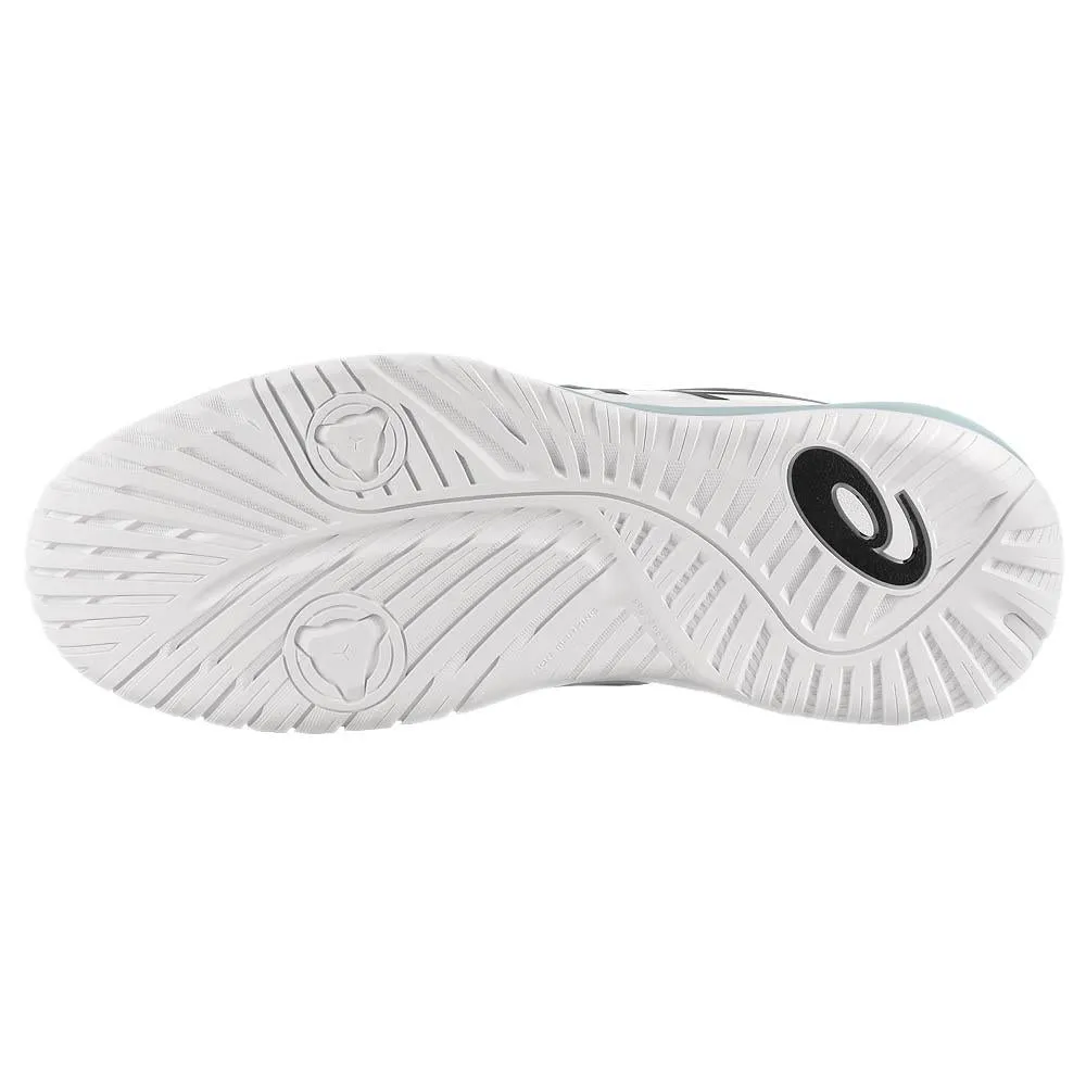 Asics Men's Gel-Resolution X - White/Black Breathable Ventilation Elastic Band