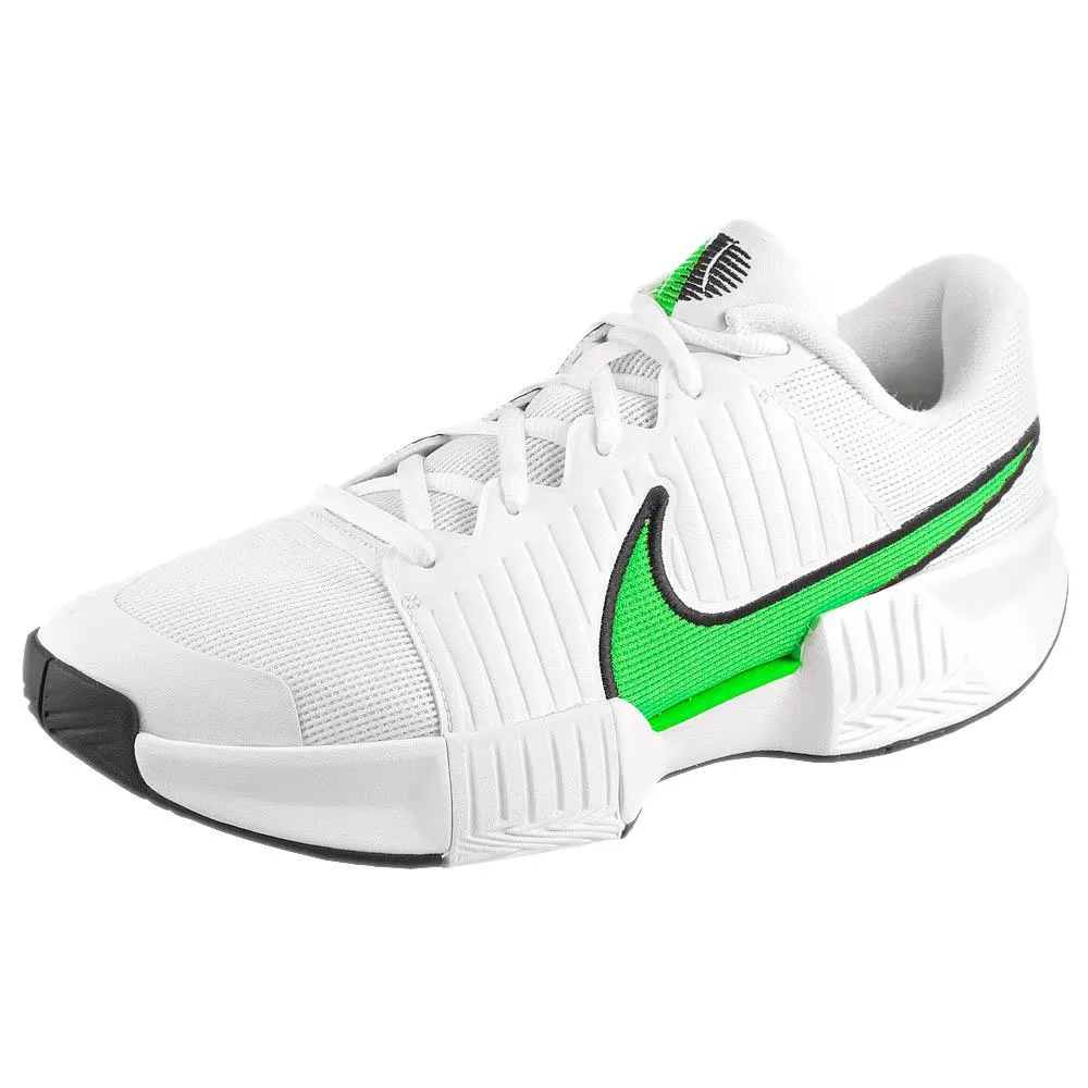 Comfortable Padding Nike Men's Air Zoom GP Challenge Pro -  White/Poison Green