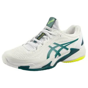 Asics Men's Court FF 3 - White/Gris Blue Good Traction Cushioned Insole