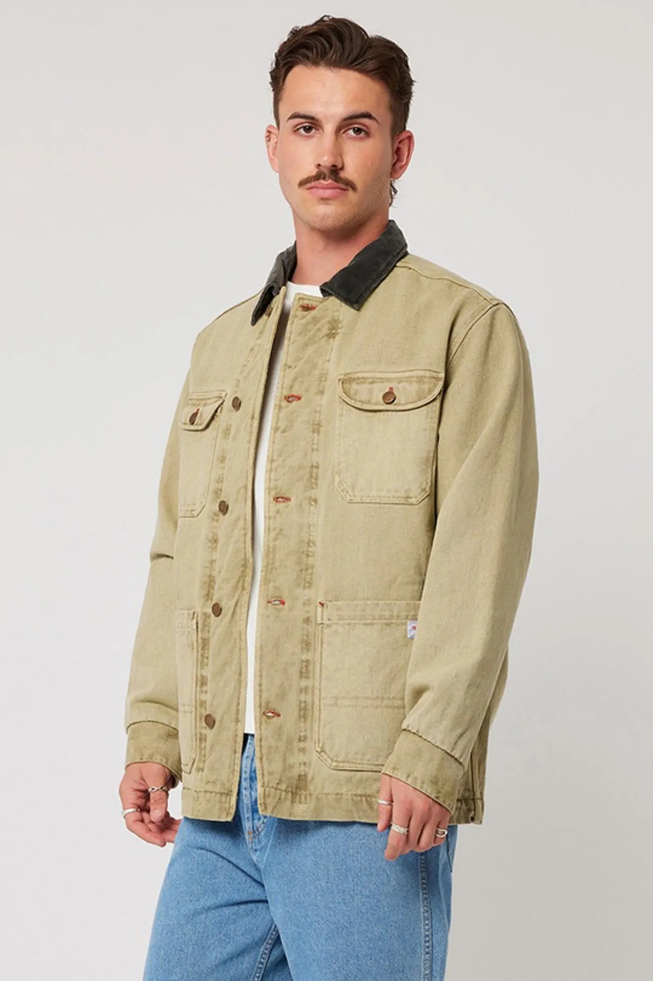 Clean Silhouette Trade Jacket Salt