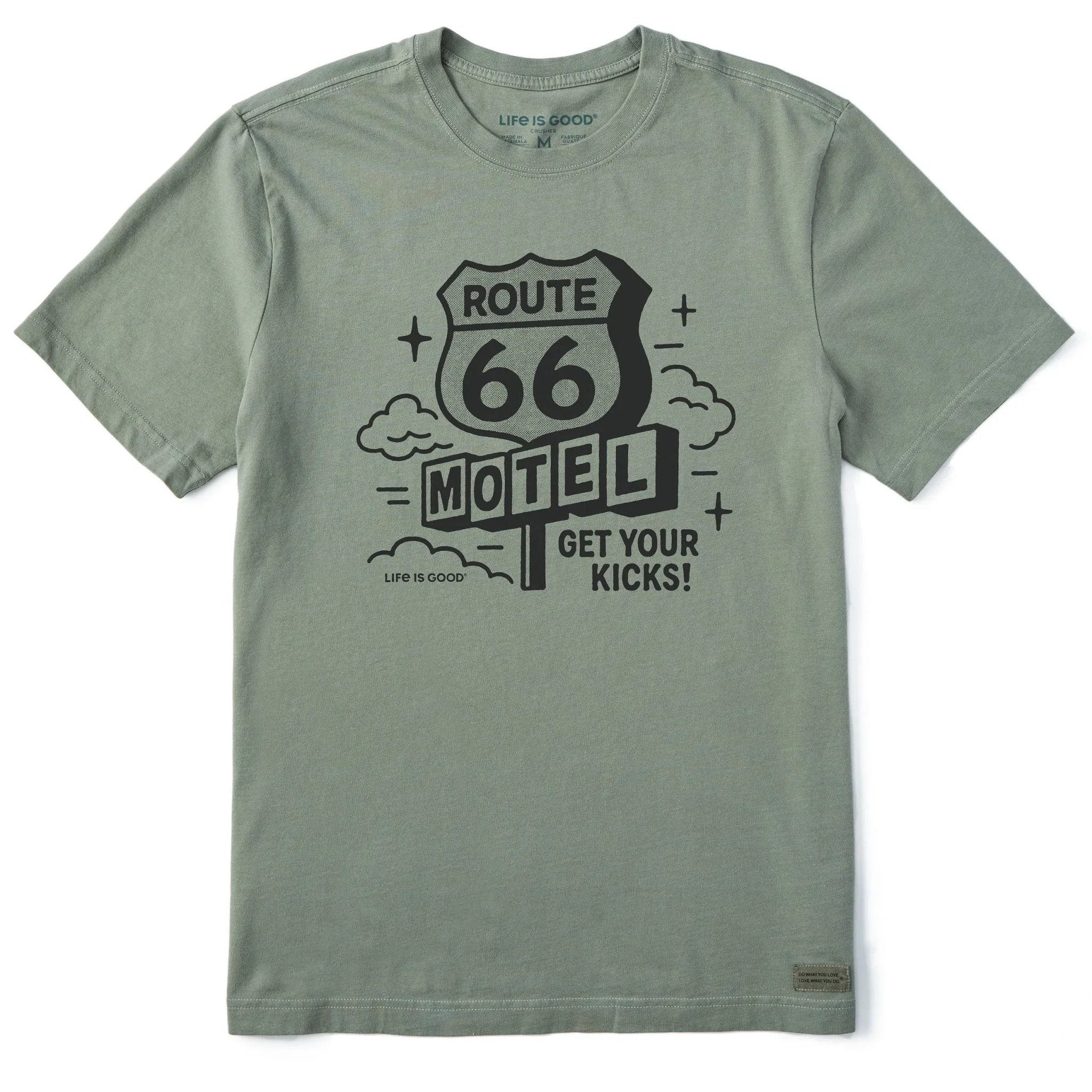 Regular Fit Men's Route 66 Short Sleeve Tee