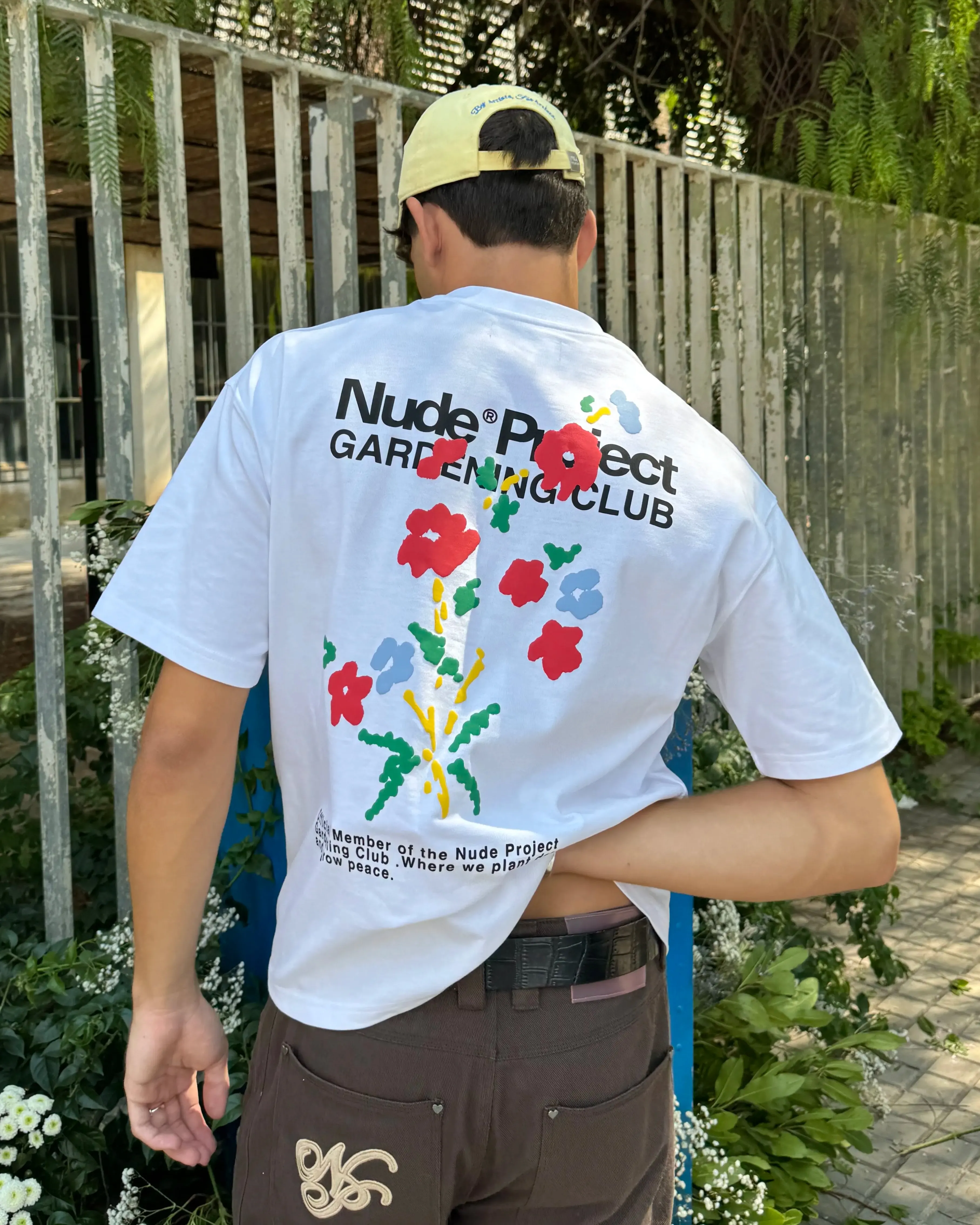 Quick Fit Floreta Tee White