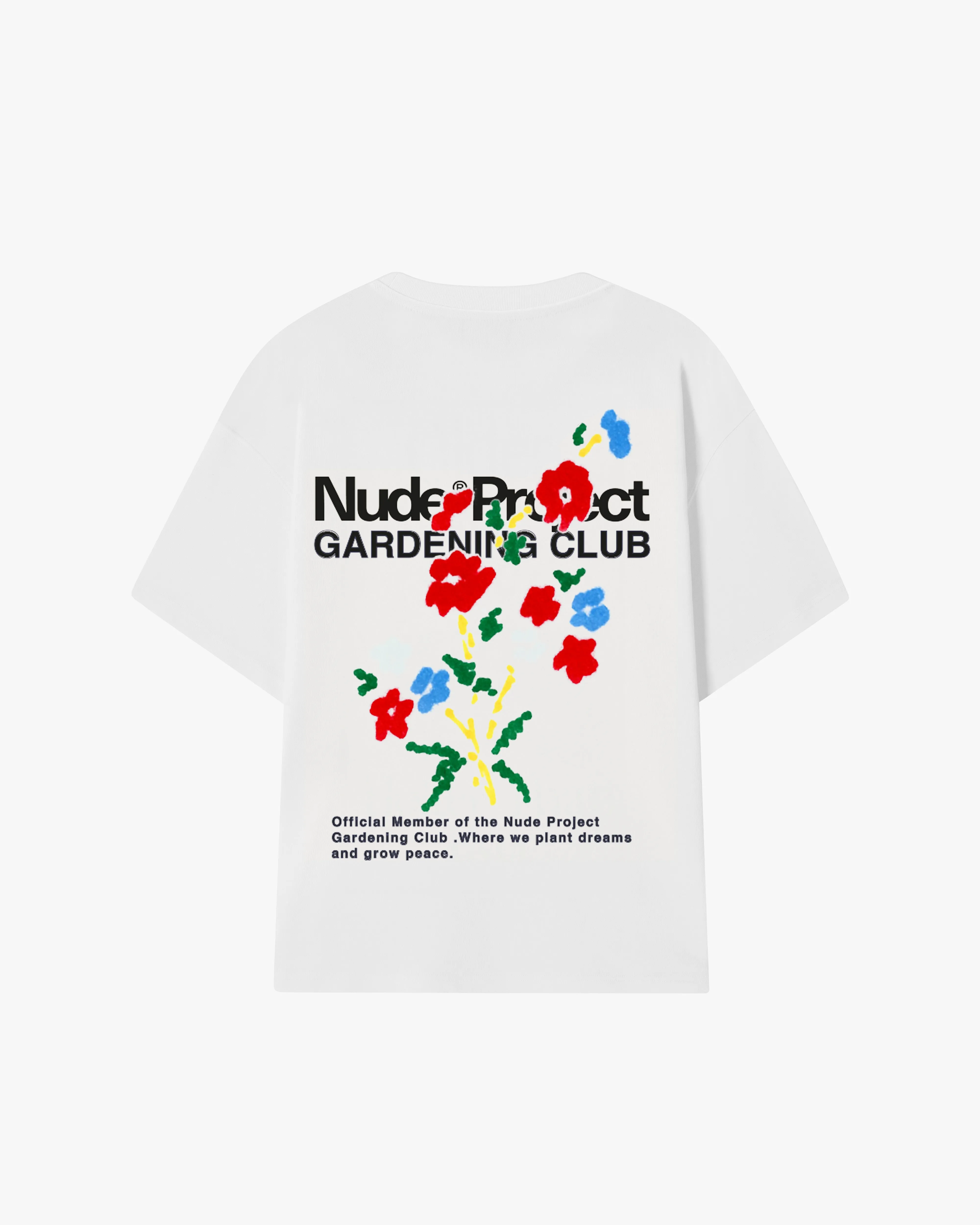 Playful Prints Floreta Tee White