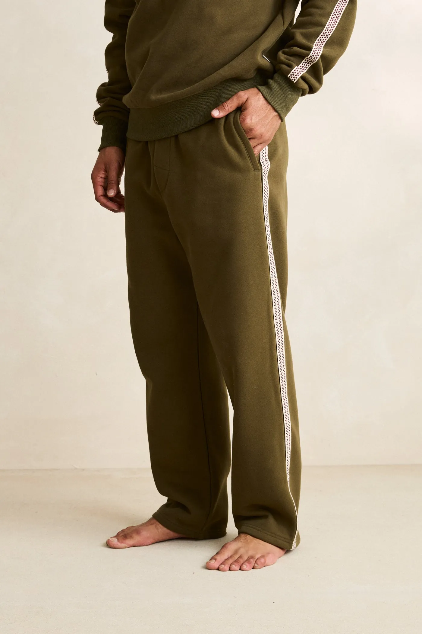 product casual elegance factor Tape Track Pant Olive