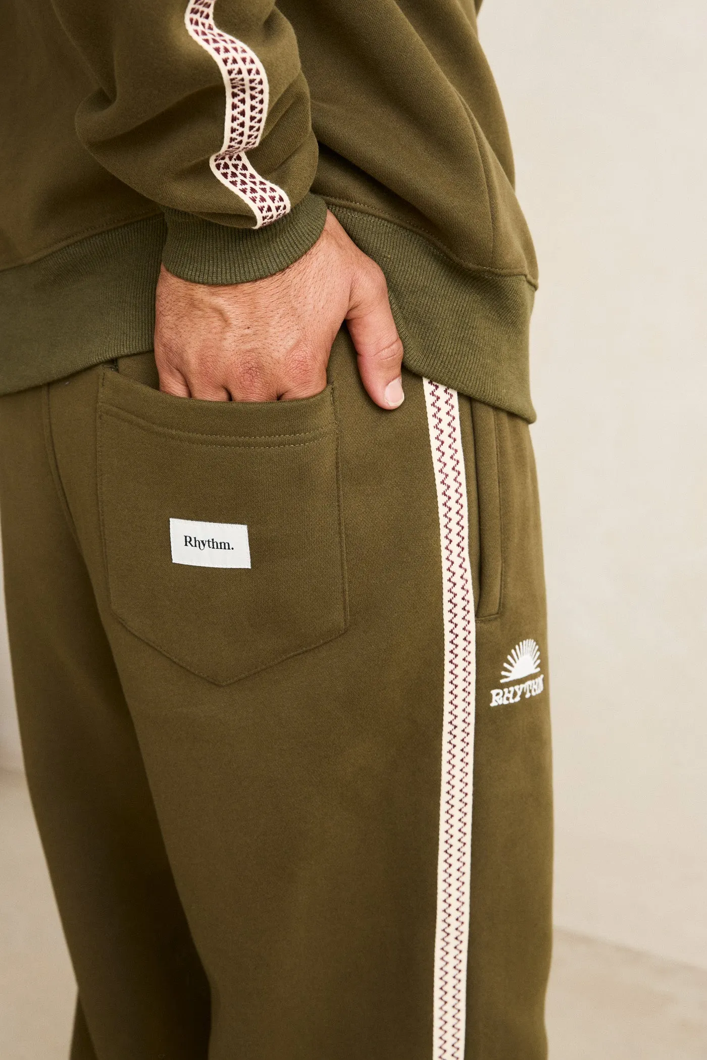 Tape Track Pant Olive Cold Layer