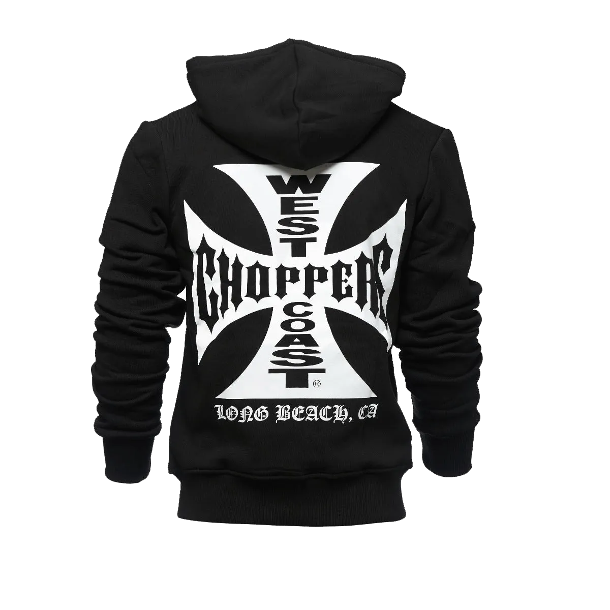 WCC - OG CROSS HOODY - Black product handmade uniqueness