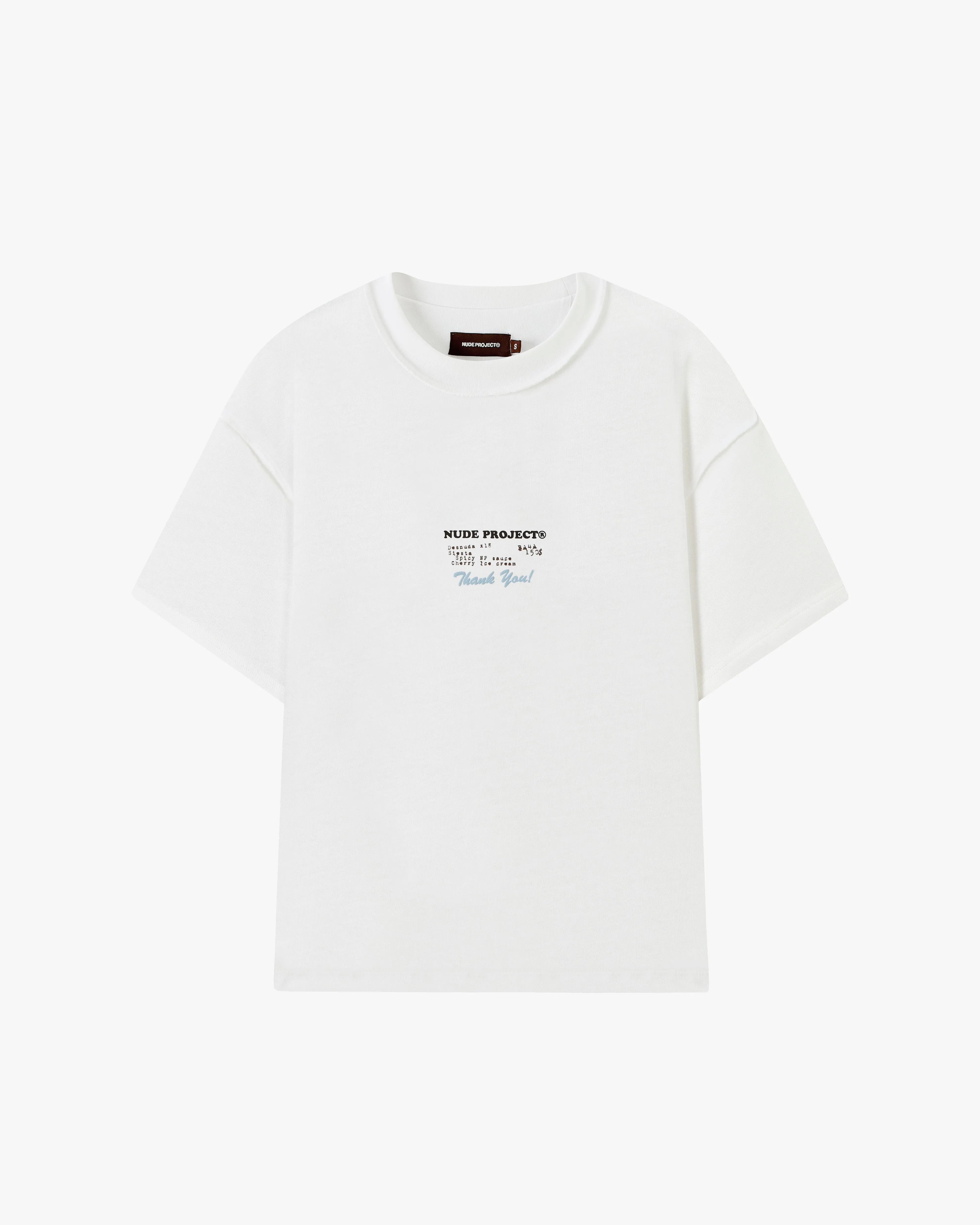 Minimalist Comfort Fuck Normal Tee White