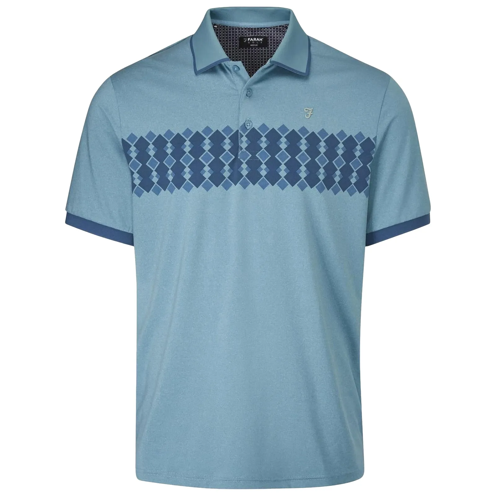 Luxury Fit Farah Mens Addison Polo Shirt