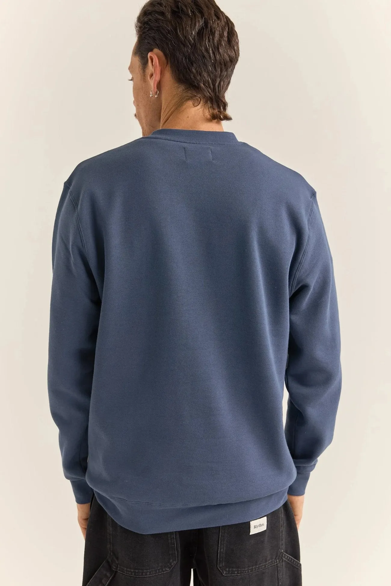 Brand Fleece Crew Navy Cold Protection weekday wear