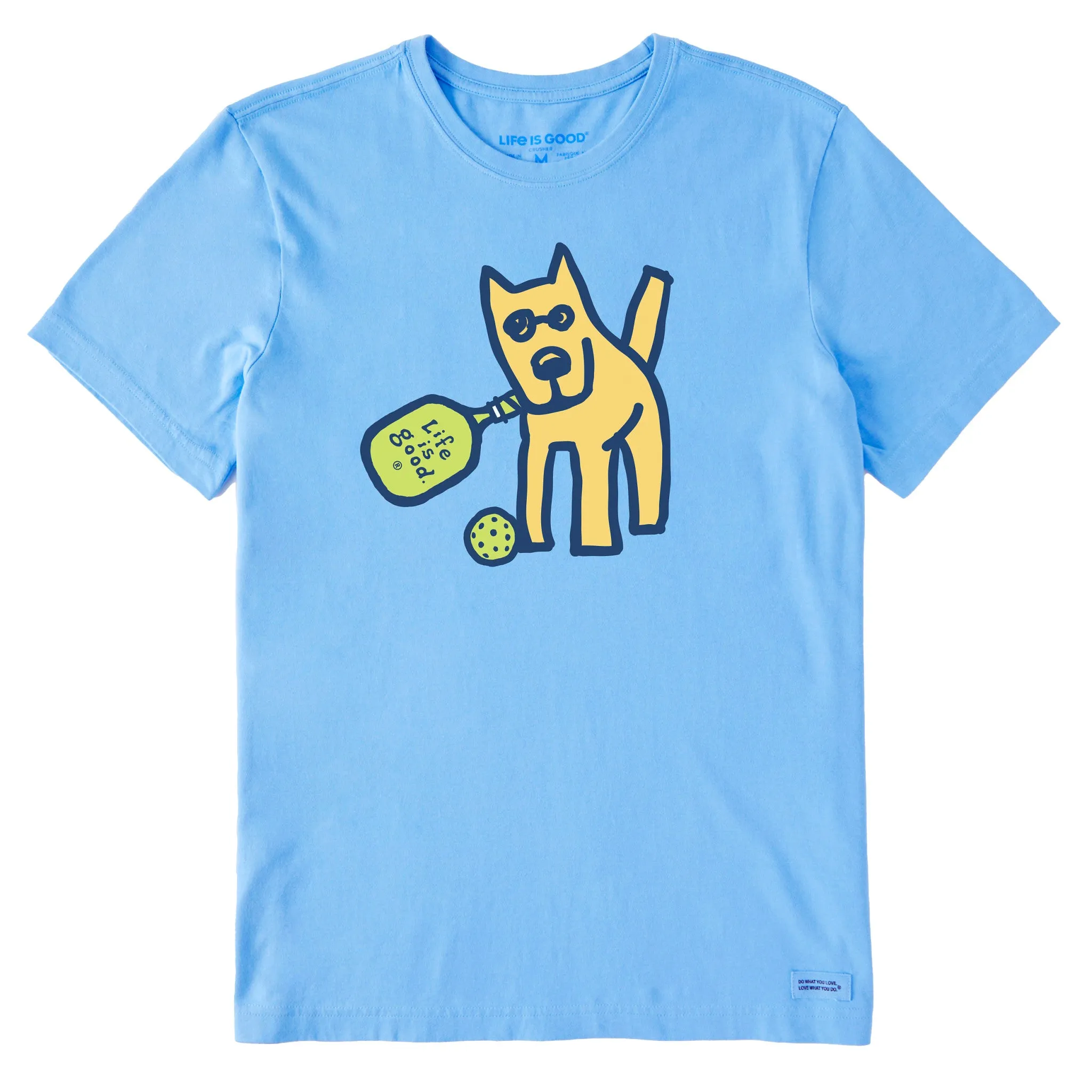 Kids clothing SeamlessConstruction Men's Rocket Pickleball Short Sleeve Crusher Tee