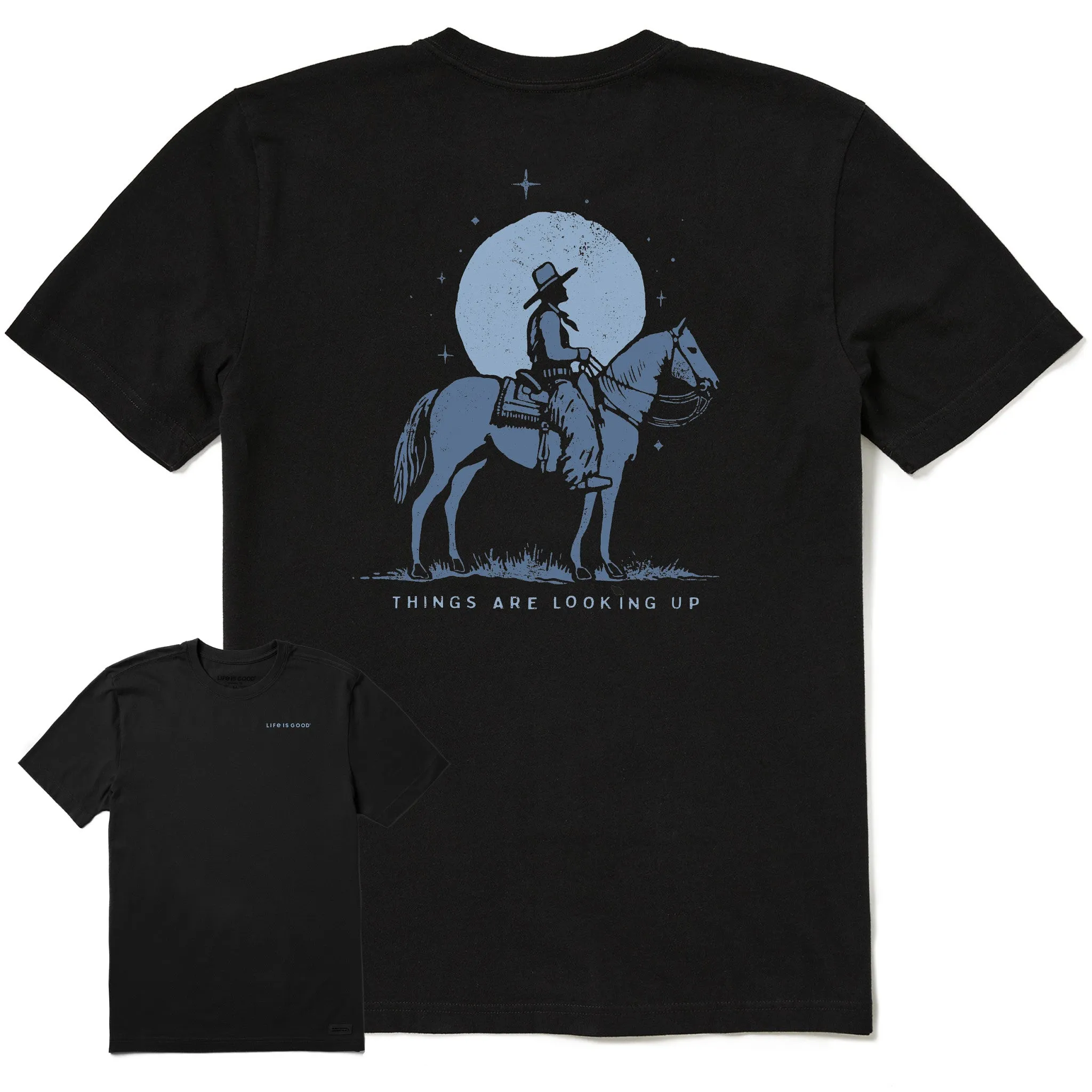 Breathable apparel Men's Things are Looking Up Short Sleeve Tee