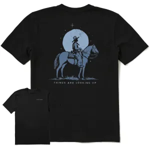 Quick Comfort Date night Men's Things are Looking Up Short Sleeve Tee