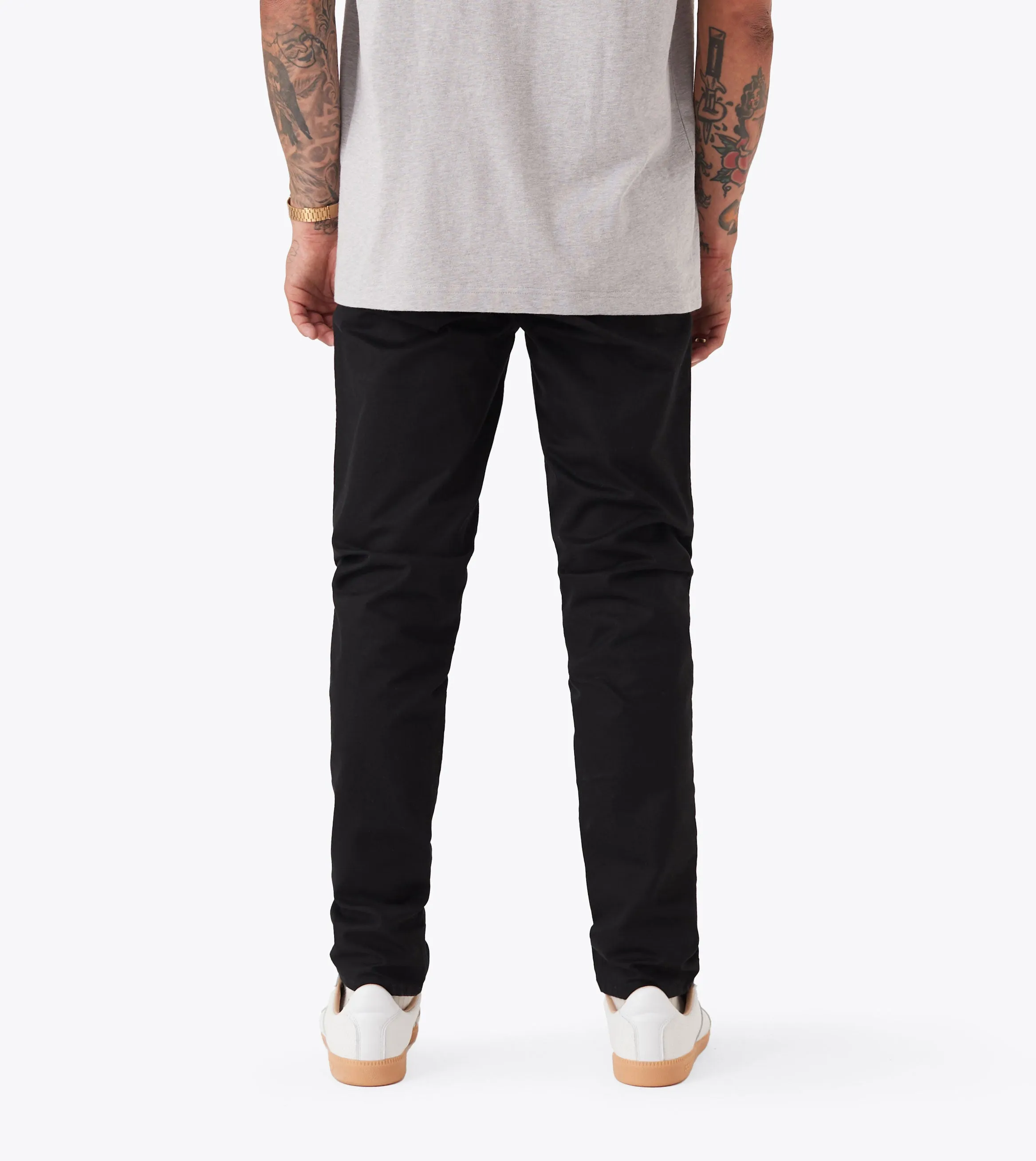 Versatile Fashion Adaptable Fit Snapshot Chino Black