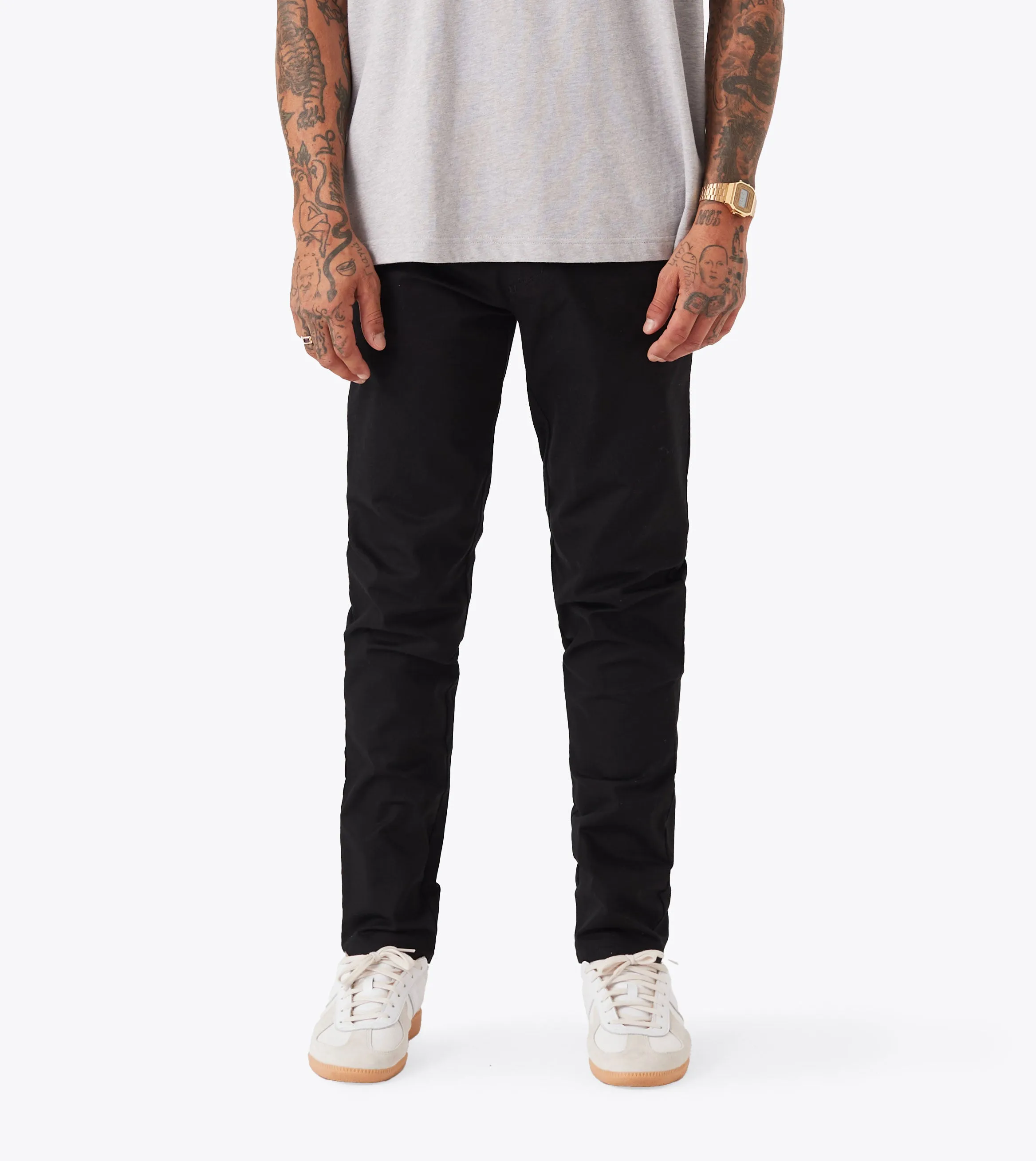 relaxed shape Casual Fit Design Snapshot Chino Black