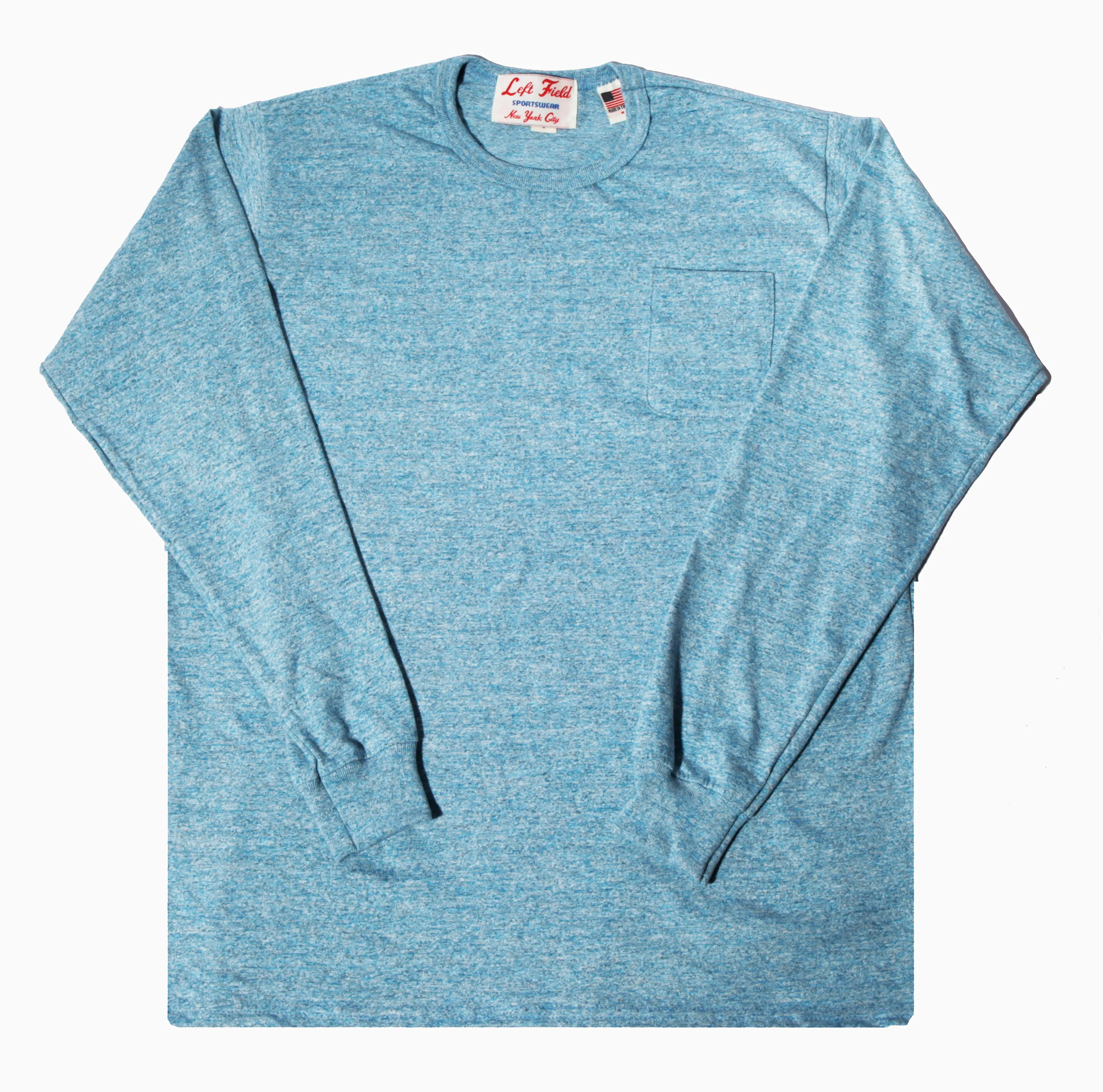 L/S Light Blue Chambray Pocket Tee Quiet Core