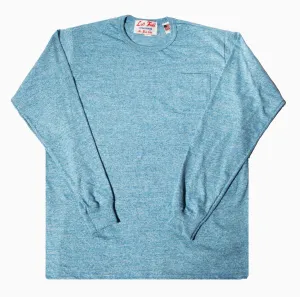 L/S Light Blue Chambray Pocket Tee Quiet Core