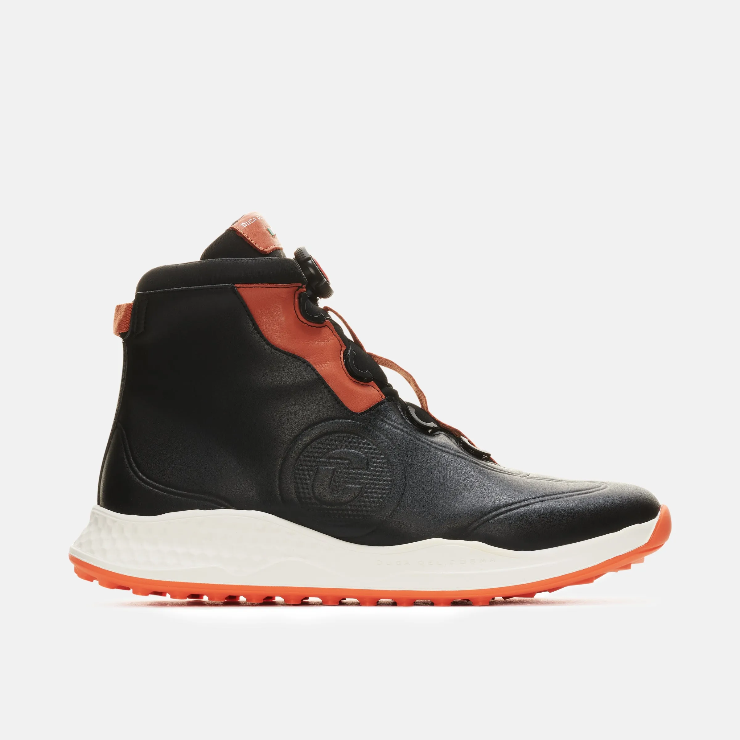 Bologna - Black/Orange Spikeless Grip Walk Focus