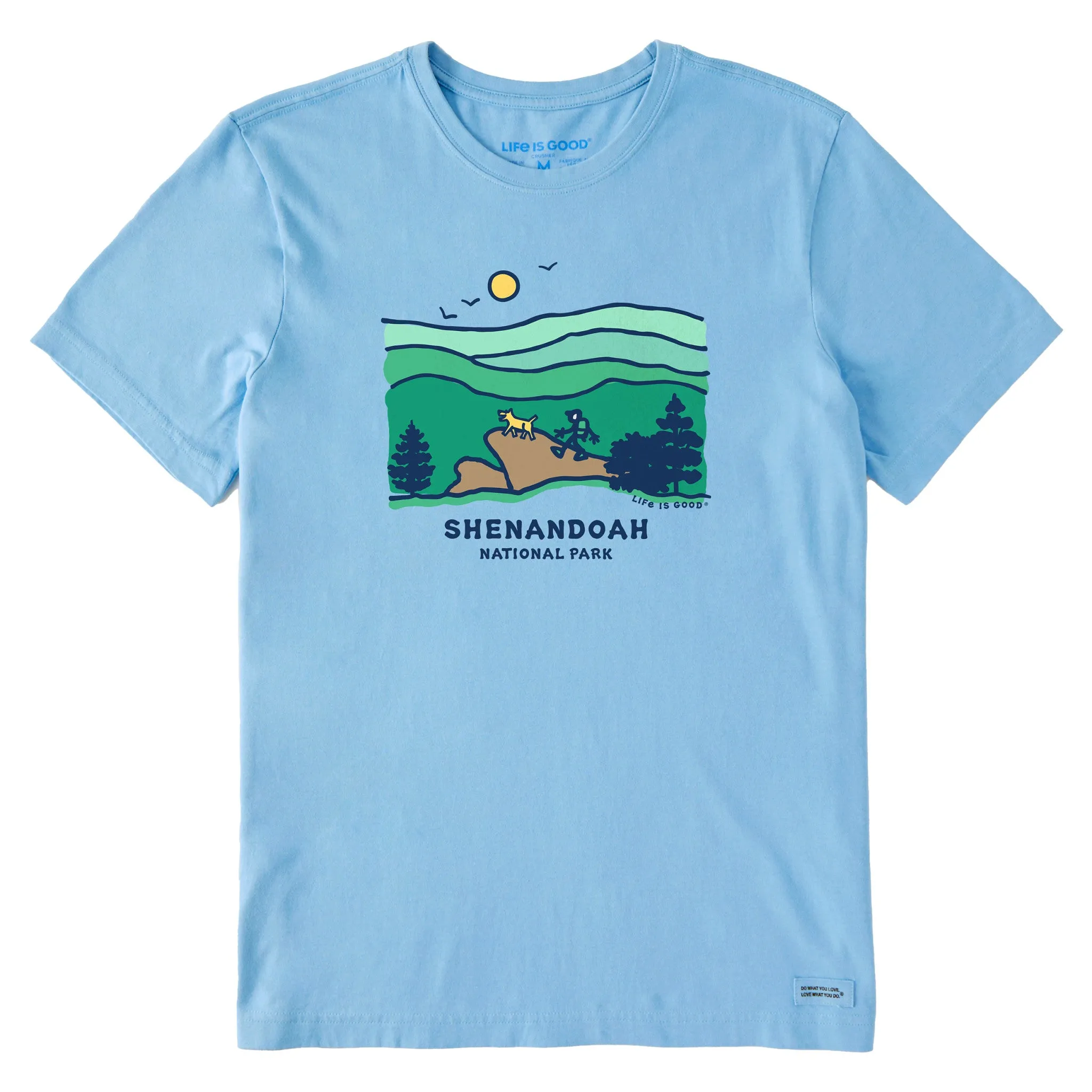 Relaxed Design Sleek Fit Wear Men's Shenandoah Short Sleeve Tee