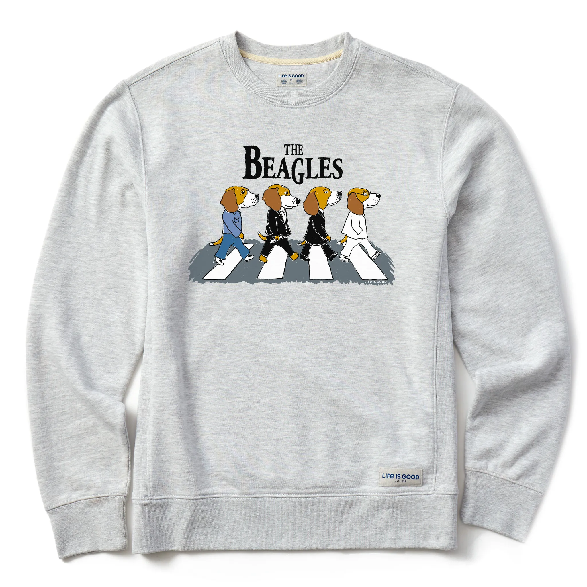Cozy Street Style Stylish Essentials Men's The Beagles Simply True Crew