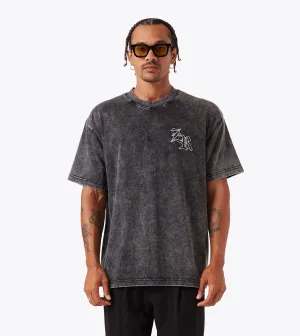 Gothic Box Tee GD Ash Grey Durable Color Retention