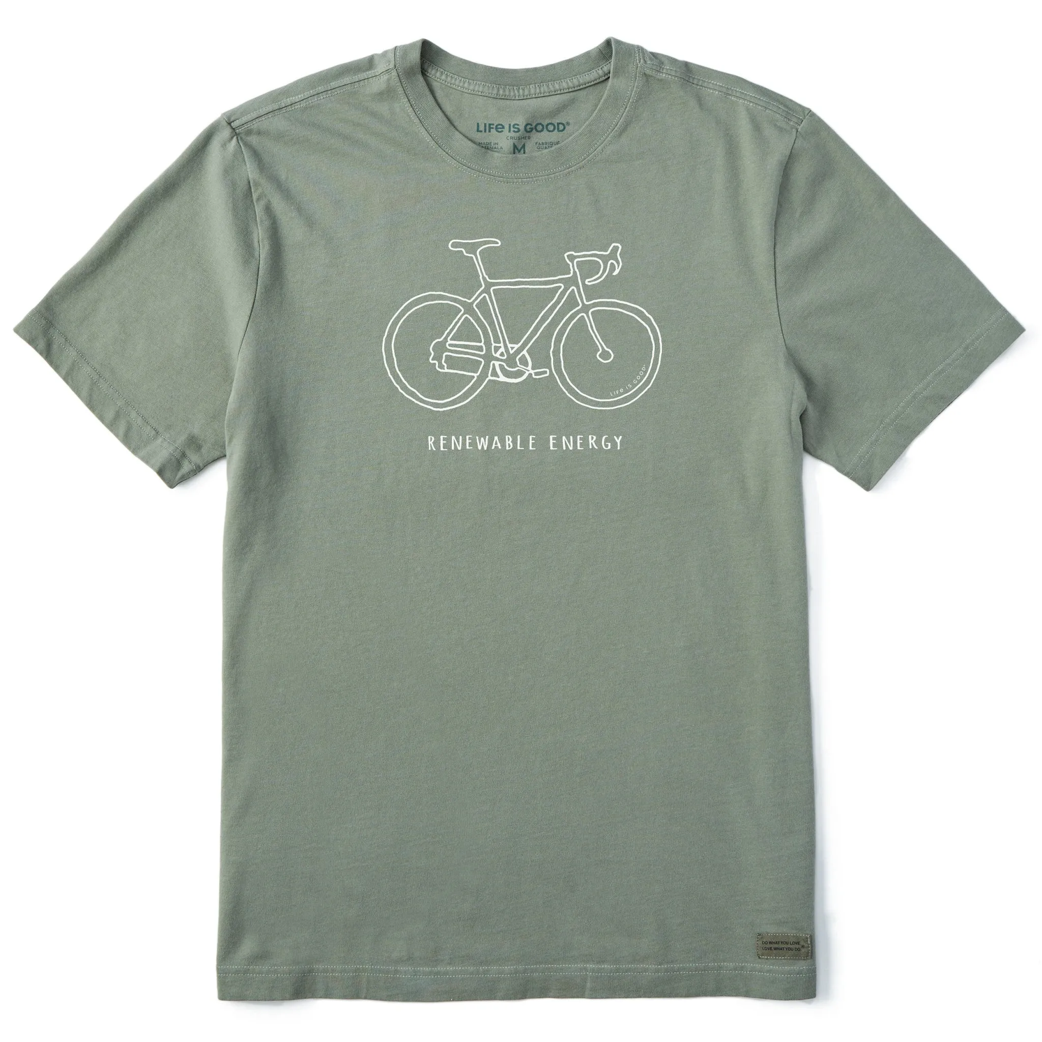 Sporty Design Long sleeved warmth Men's Renewable Energy Bike Short Sleeve Tee