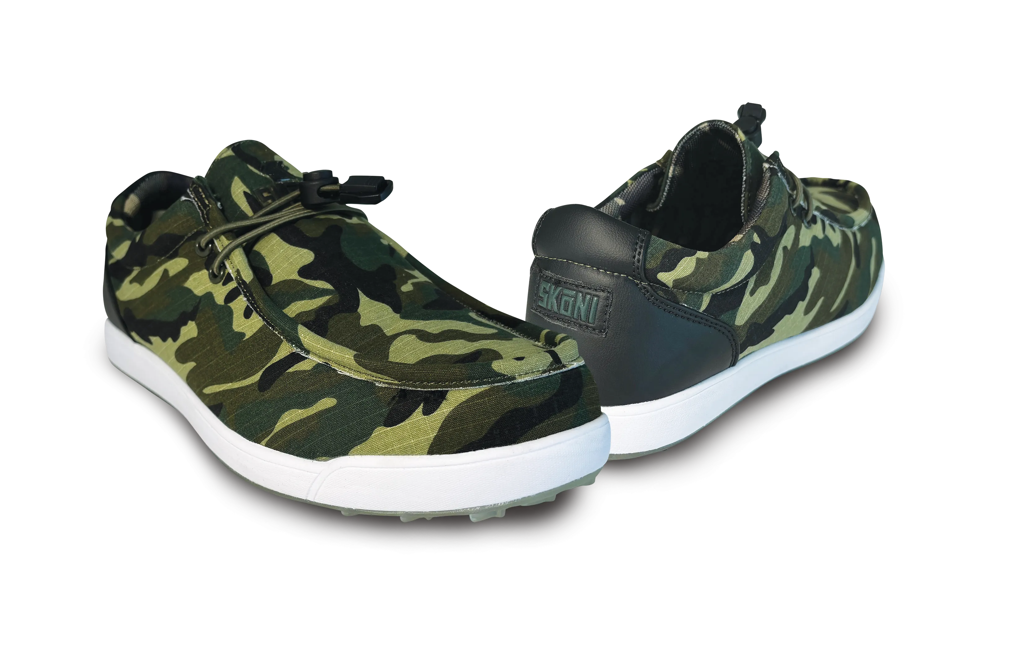 Comfort Base Comfort Soft SK??NI Men's Golf Shoe Waterproof- Camo