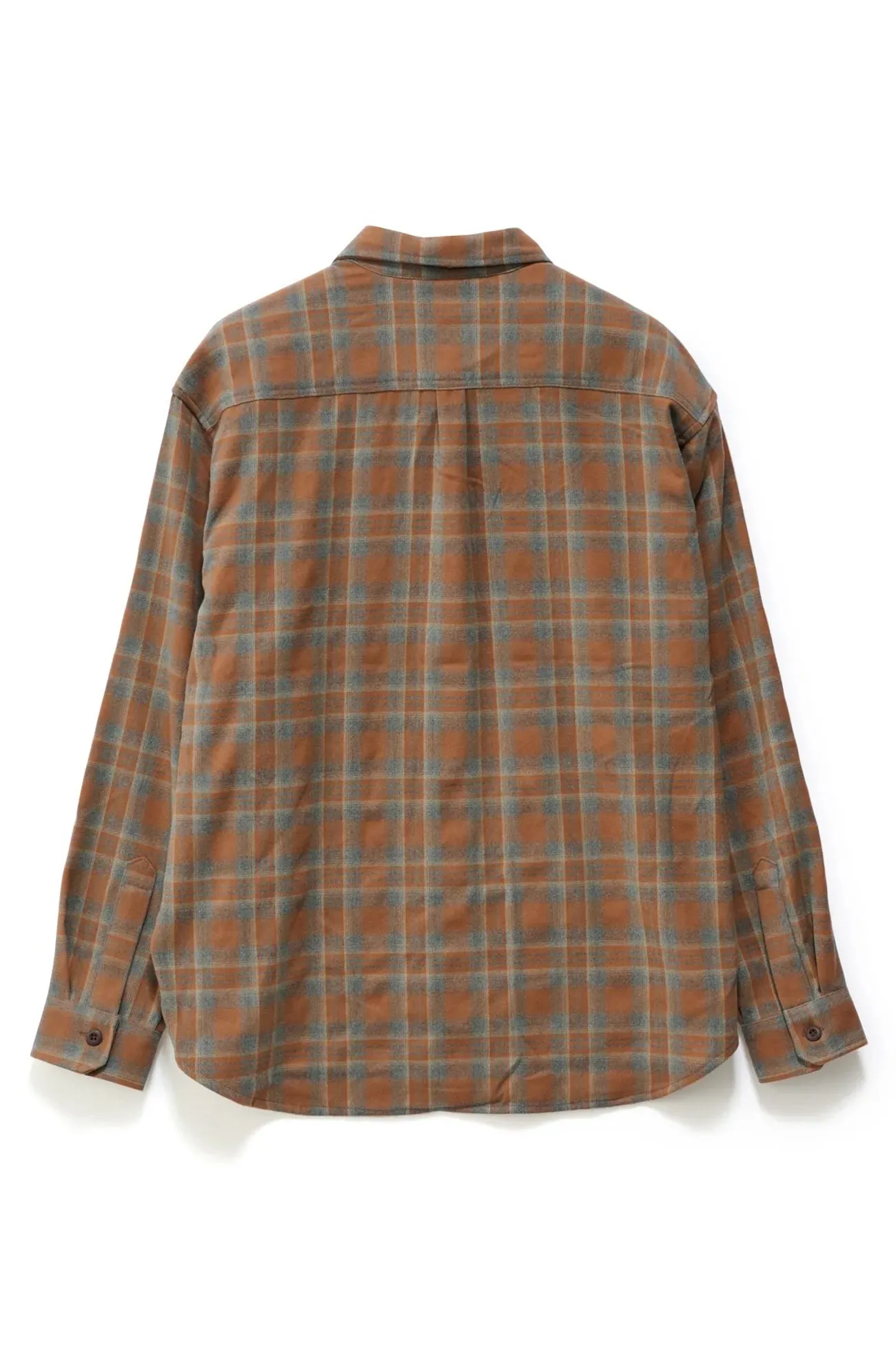 Daily Style Trend Perfect Layer Plaid Long Sleeve Overshirt Sienna