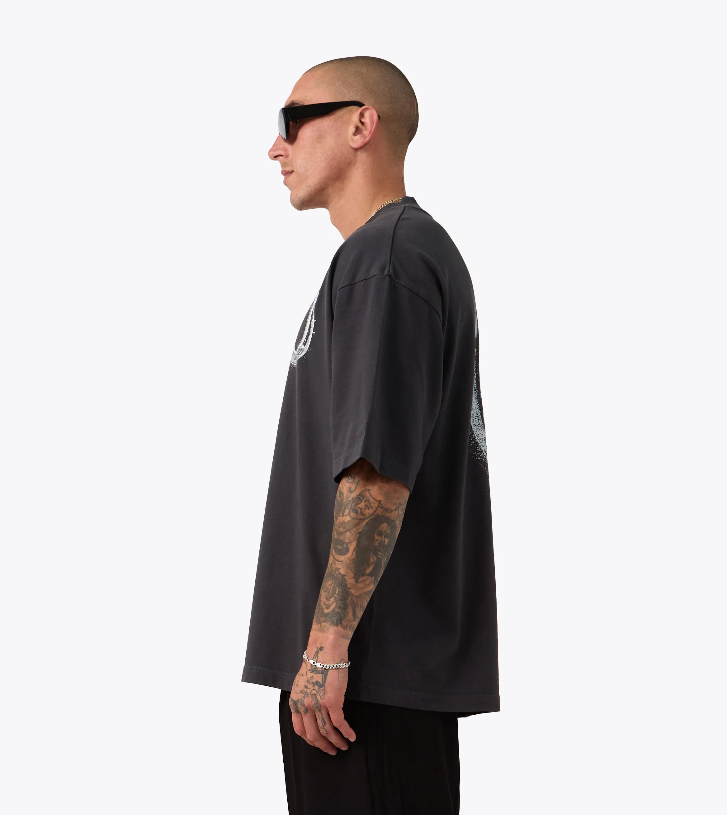 Comfy All-Day Lucky Flow Tee GD Black