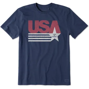 thermal Men's USA Shooting Star Short Sleeve Tee