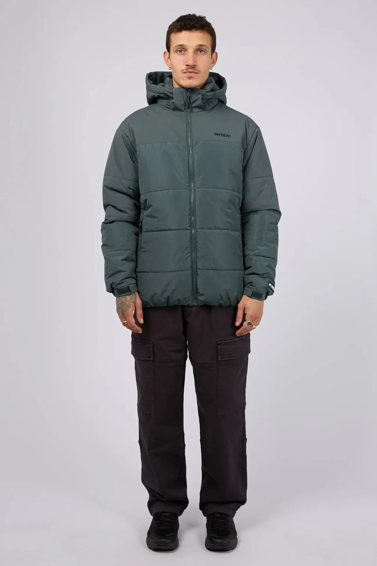 Optima Puffer Jacket Green Storm Ready Gear