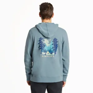 Men's Simplify Campfire Simply True Fleece Hoodie Removable